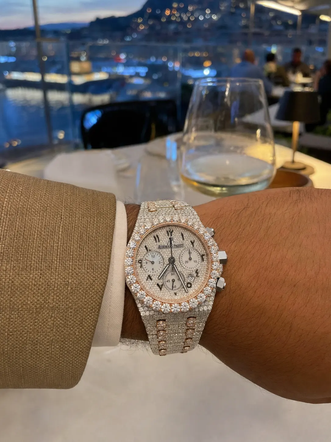 Royal Oak Chronograph 41mm Icedout Watch D1147519253