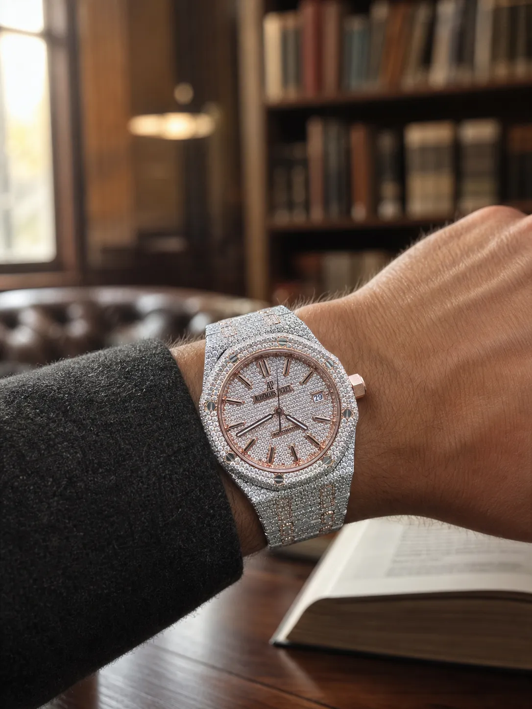 Royal Oak 15500 Icedout Pavé Watch D1215019255