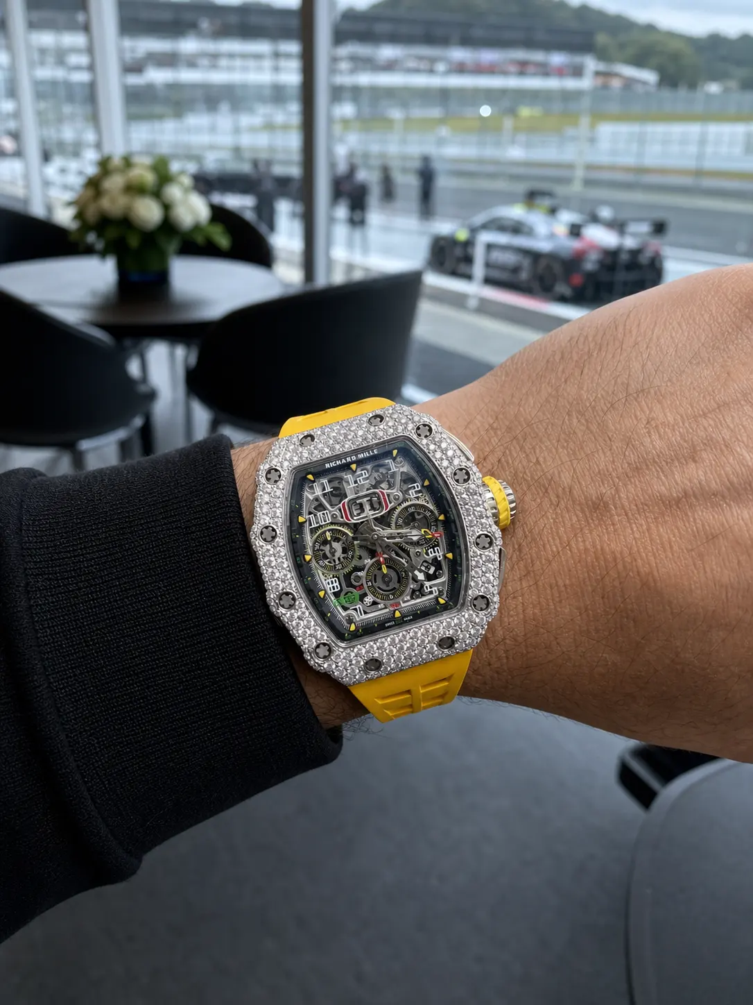Richard Mille RM011-03 Icedout Chronograph Watch D877519267