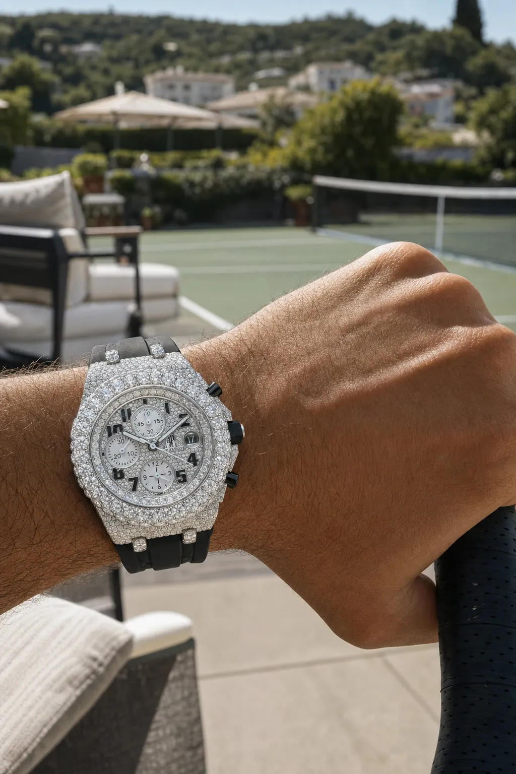 Royal Oak Offshore Icedout Chronograph Watch D877519282