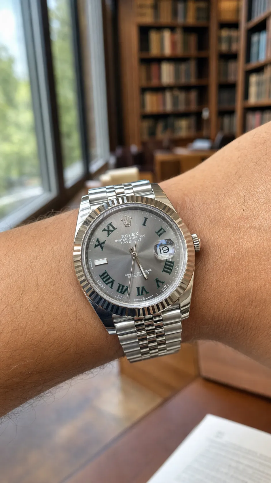 Rolex Datejust 41 Wimbledon Dial Watch D430719322