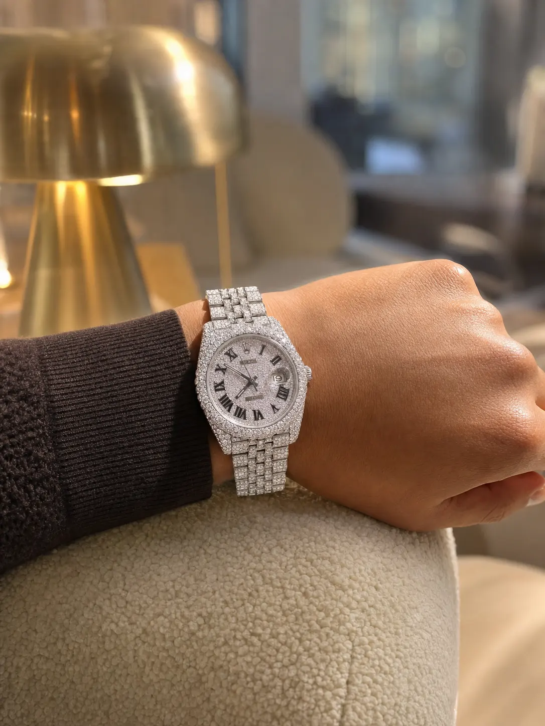 Datejust 41mm Icedout Pavé Watch D1147519366