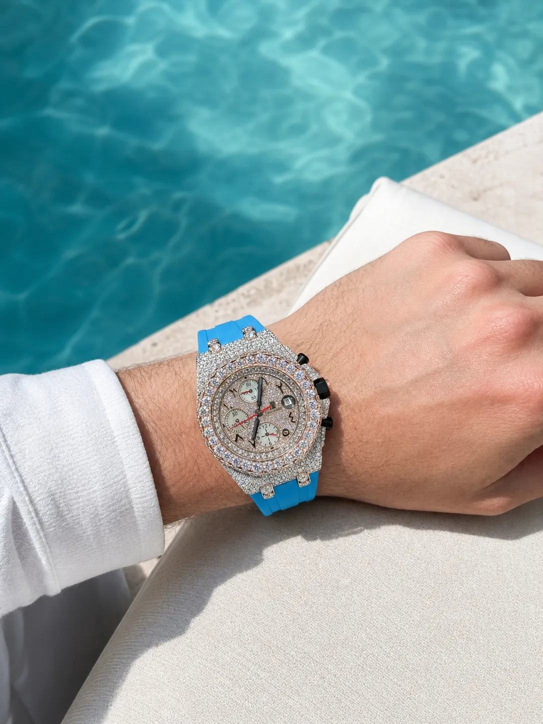 Royal Oak Offshore Icedout Chronograph Watch D877519367