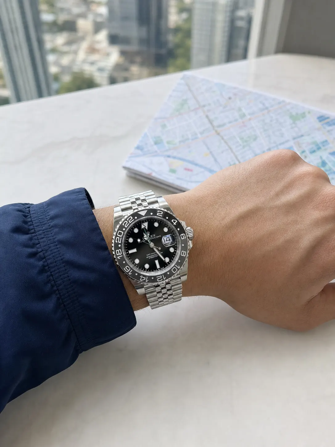 GMT-Master II Stainless Steel Watch D459019374
