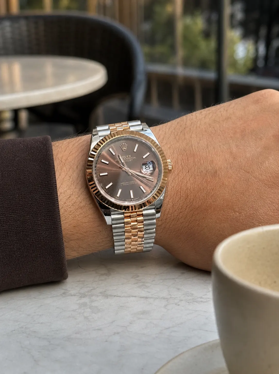 Datejust 41mm Two-Tone Automatic Watch D398319386