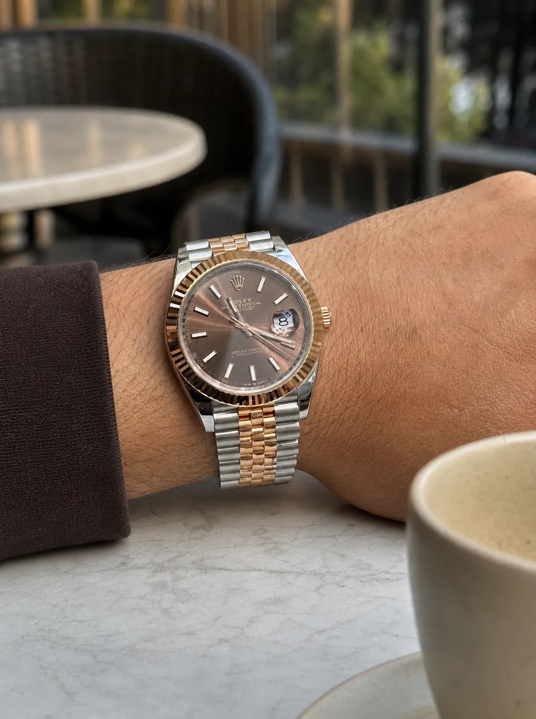 Datejust 41mm Two-Tone Automatic Watch D398319386