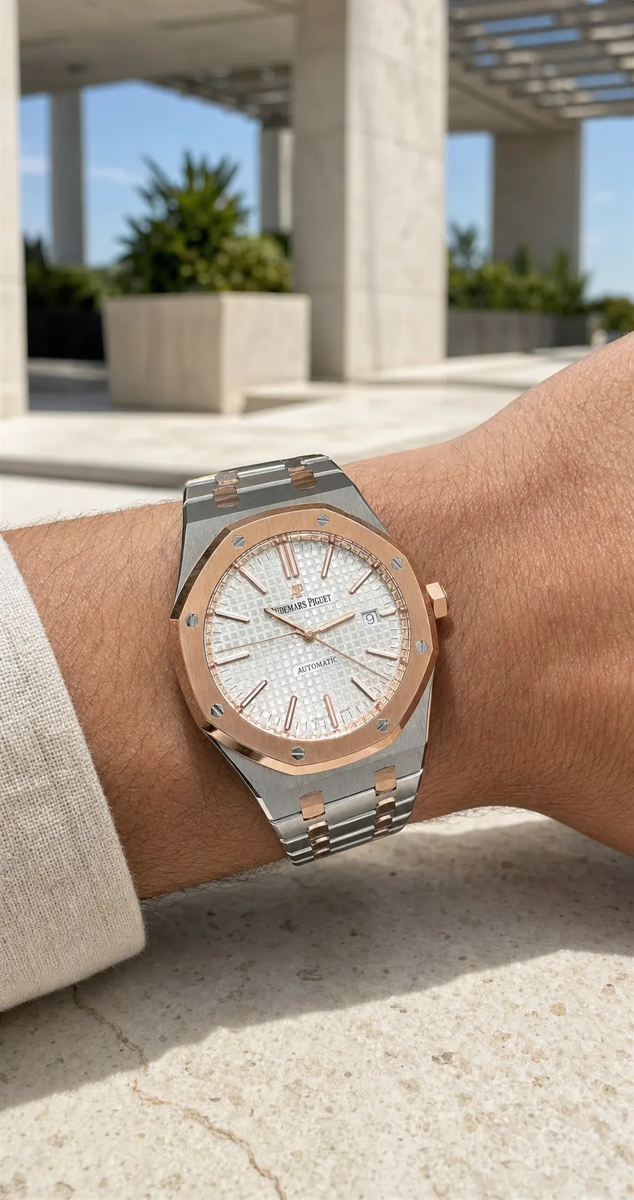 Royal Oak 15400 Two-Tone Automatic Watch D450919387