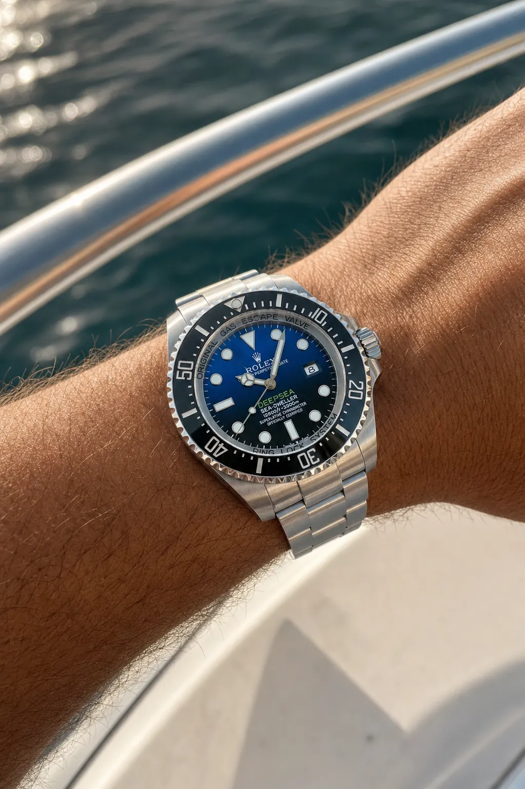 Sea-Dweller Deepsea D-Blue Dial Watch D398319388