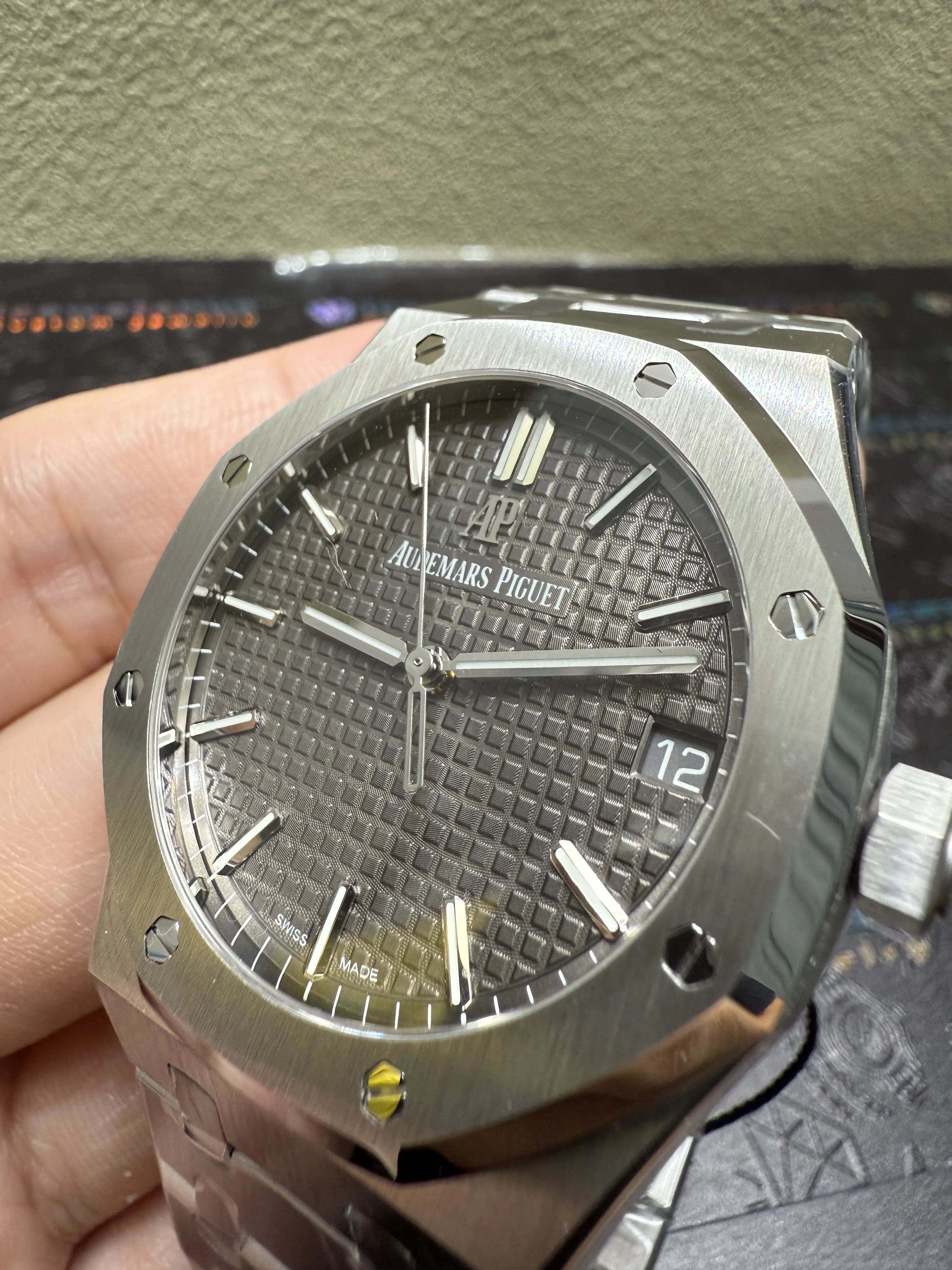 Audemars Piguet Royal Oak Silver-tone Watch 0275 D371319794 — view 13