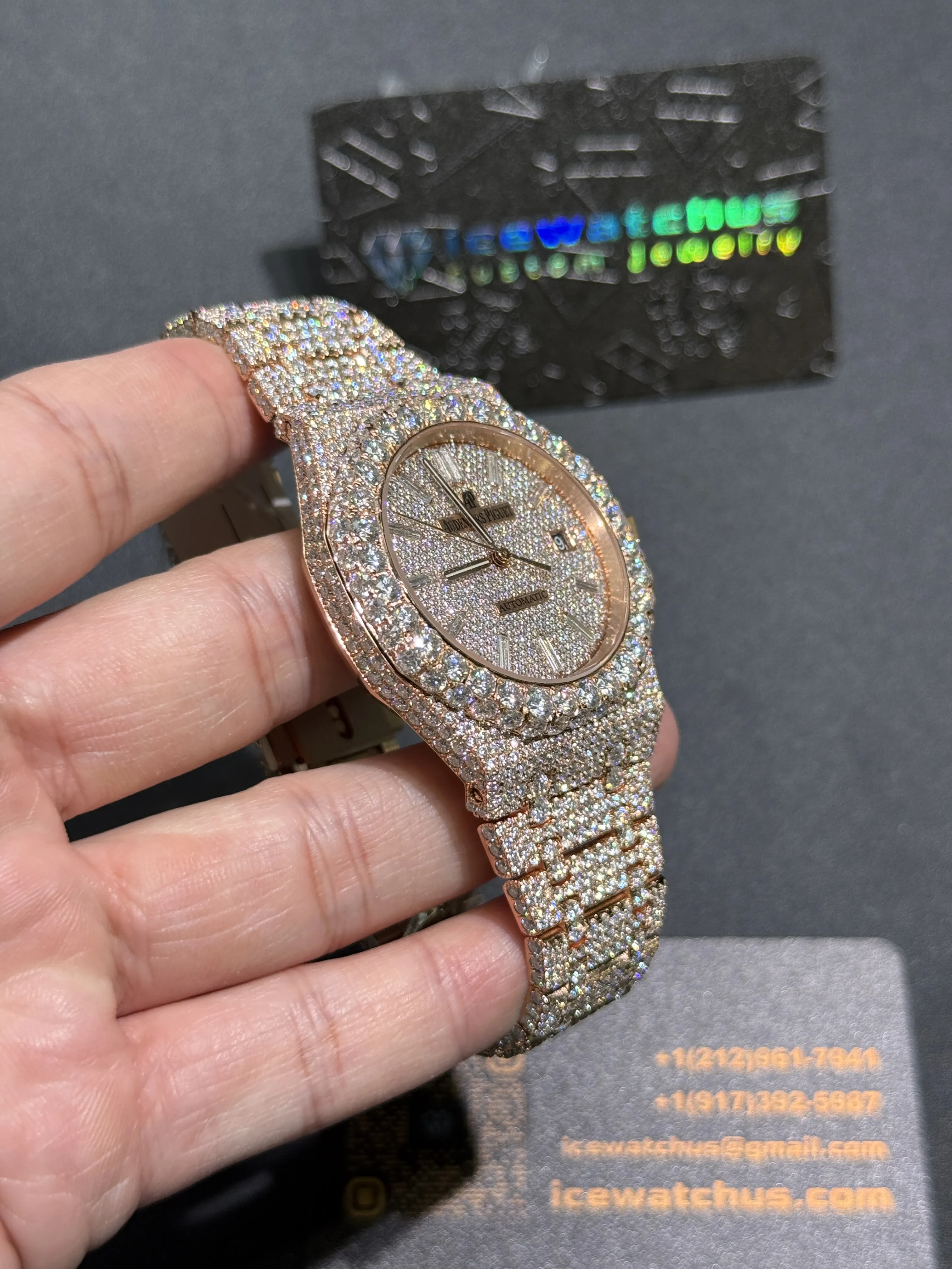 Audemars Piguet Royal Oak Rose Gold-tone Watch 0292 D1215019795 — view 3