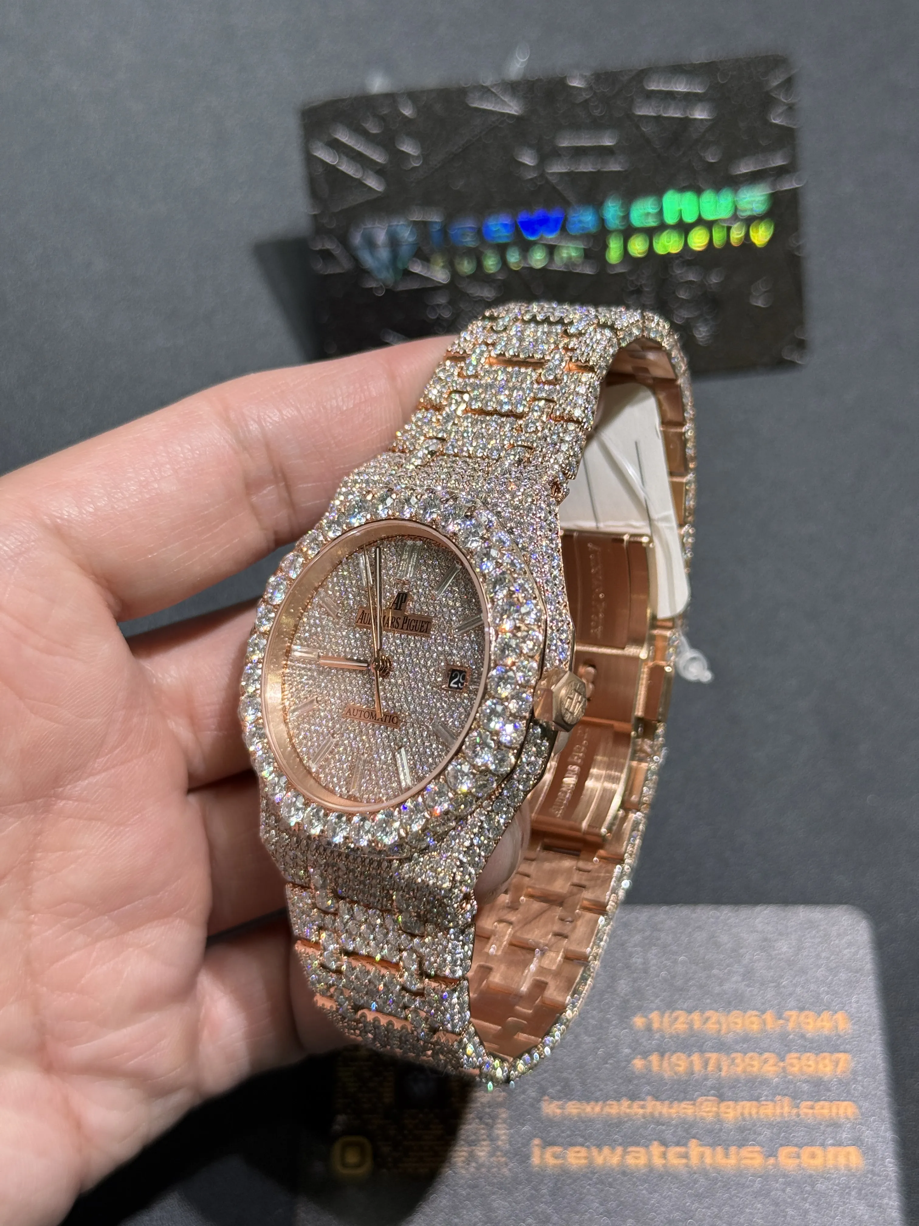 Audemars Piguet Royal Oak Rose Gold-tone Watch 0292 D1215019795 — view 5