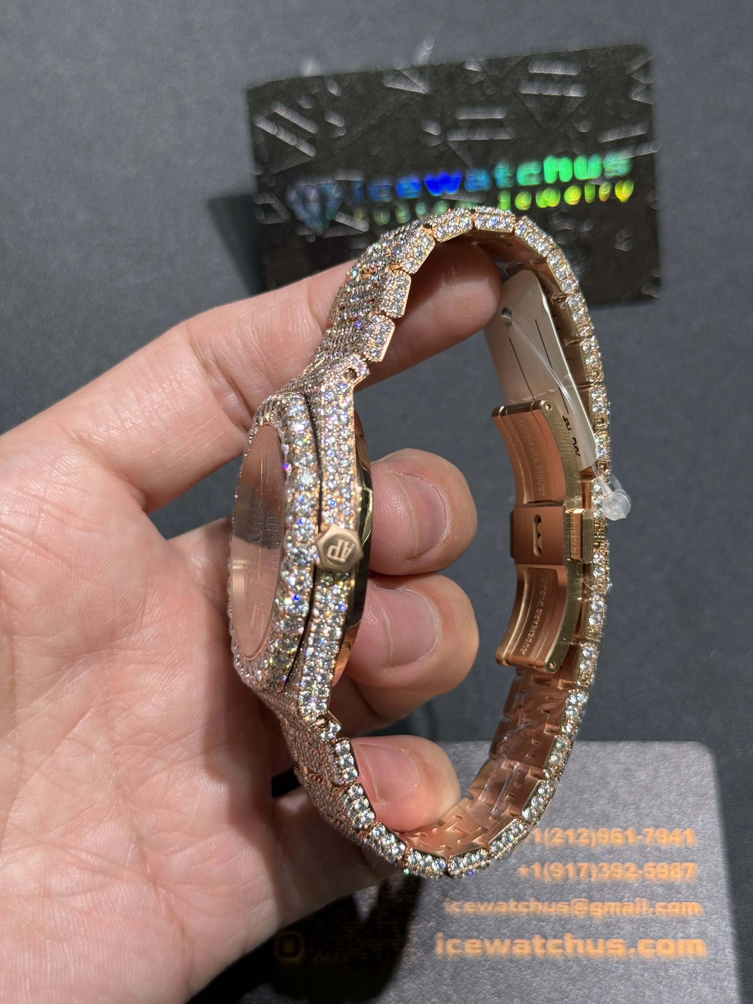 Audemars Piguet Royal Oak Rose Gold-tone Watch 0292 D1215019795 — view 6