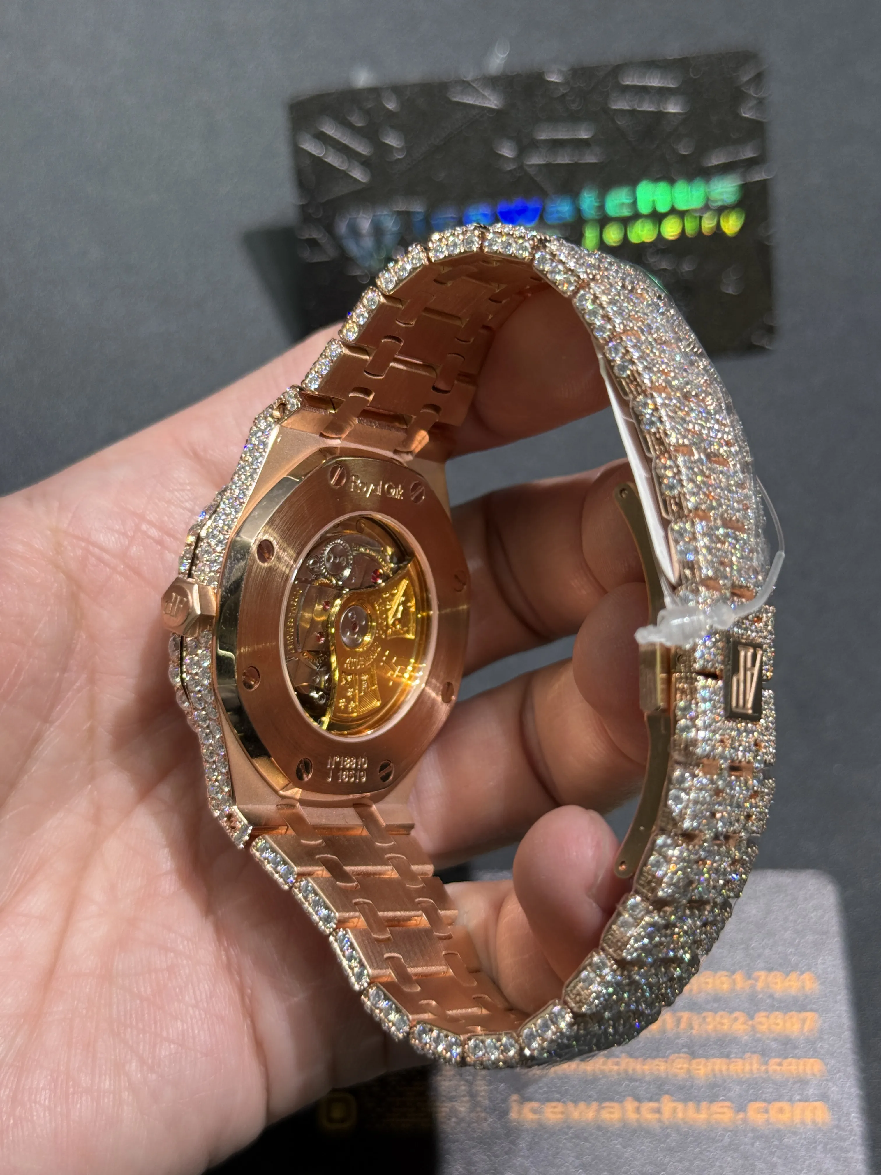 Audemars Piguet Royal Oak Rose Gold-tone Watch 0292 D1215019795 — view 8