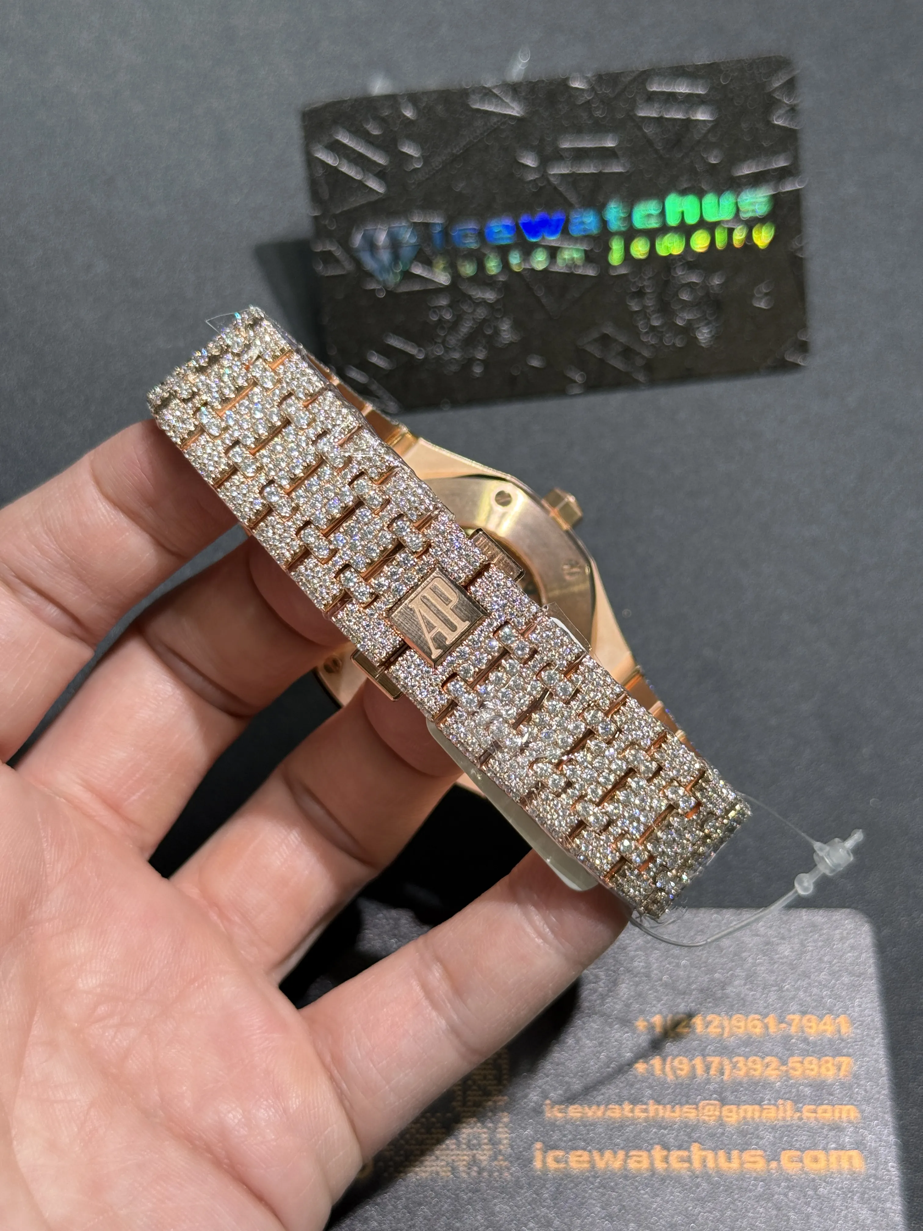 Audemars Piguet Royal Oak Rose Gold-tone Watch 0292 D1215019795 — view 9