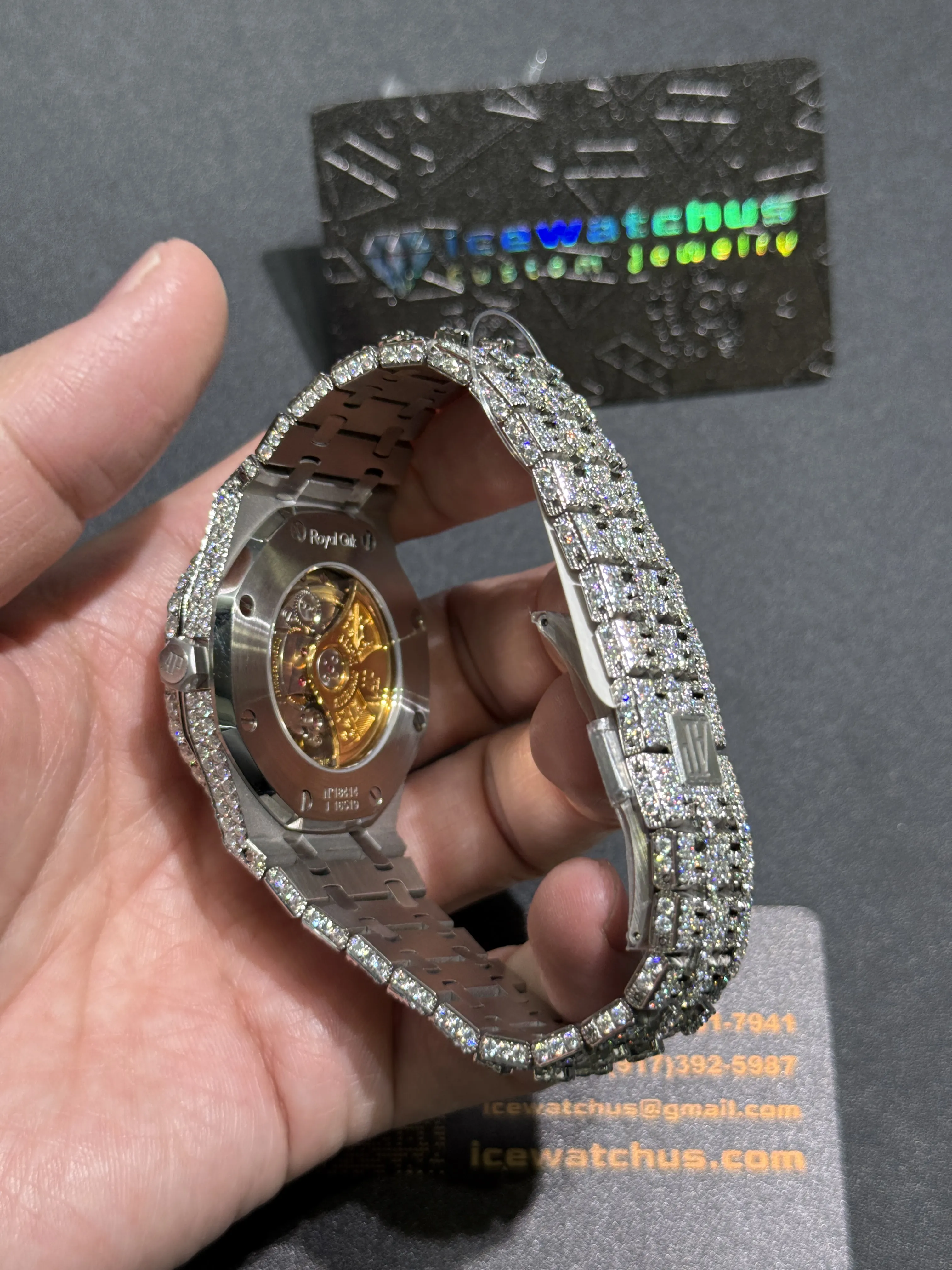 Audemars Piguet Royal Oak Silver-tone Watch 0295 D1215019797 — view 7