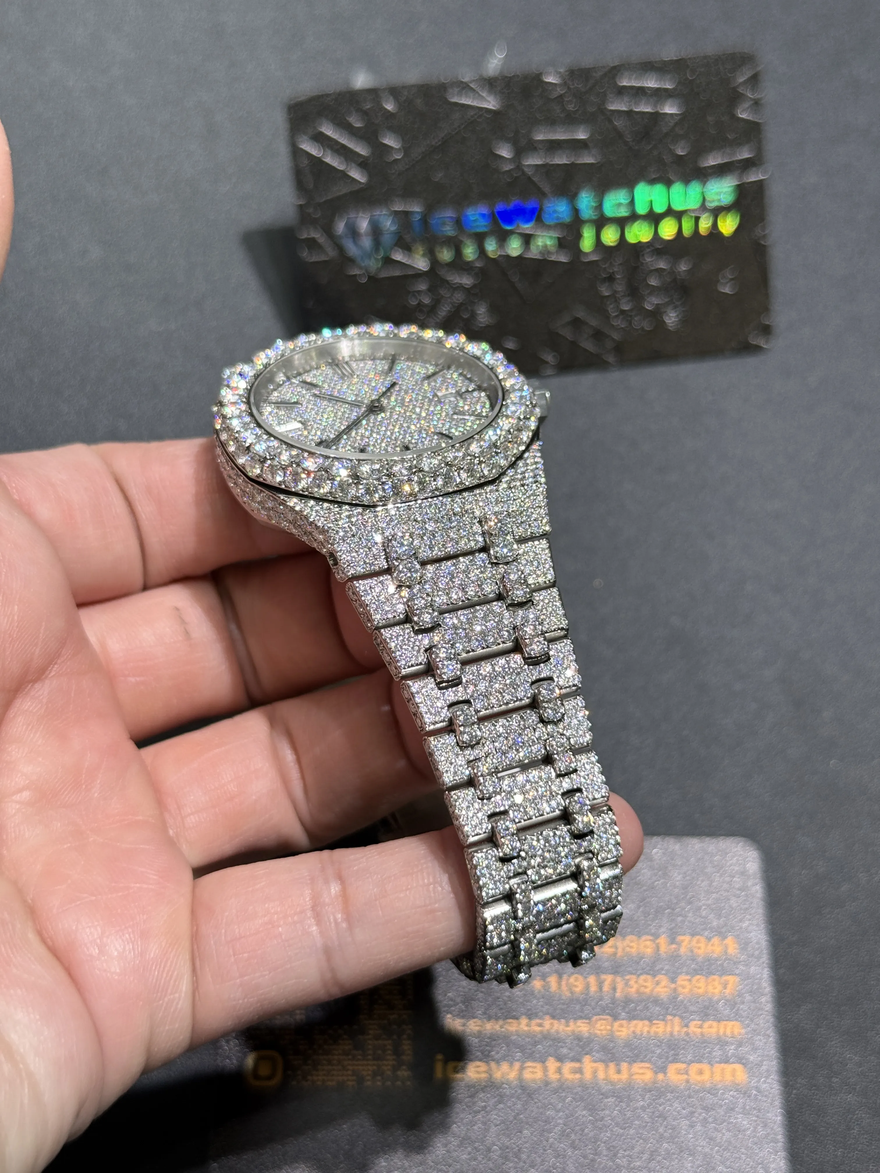 Audemars Piguet Royal Oak Silver-tone Watch 0295 D1215019797 — view 9
