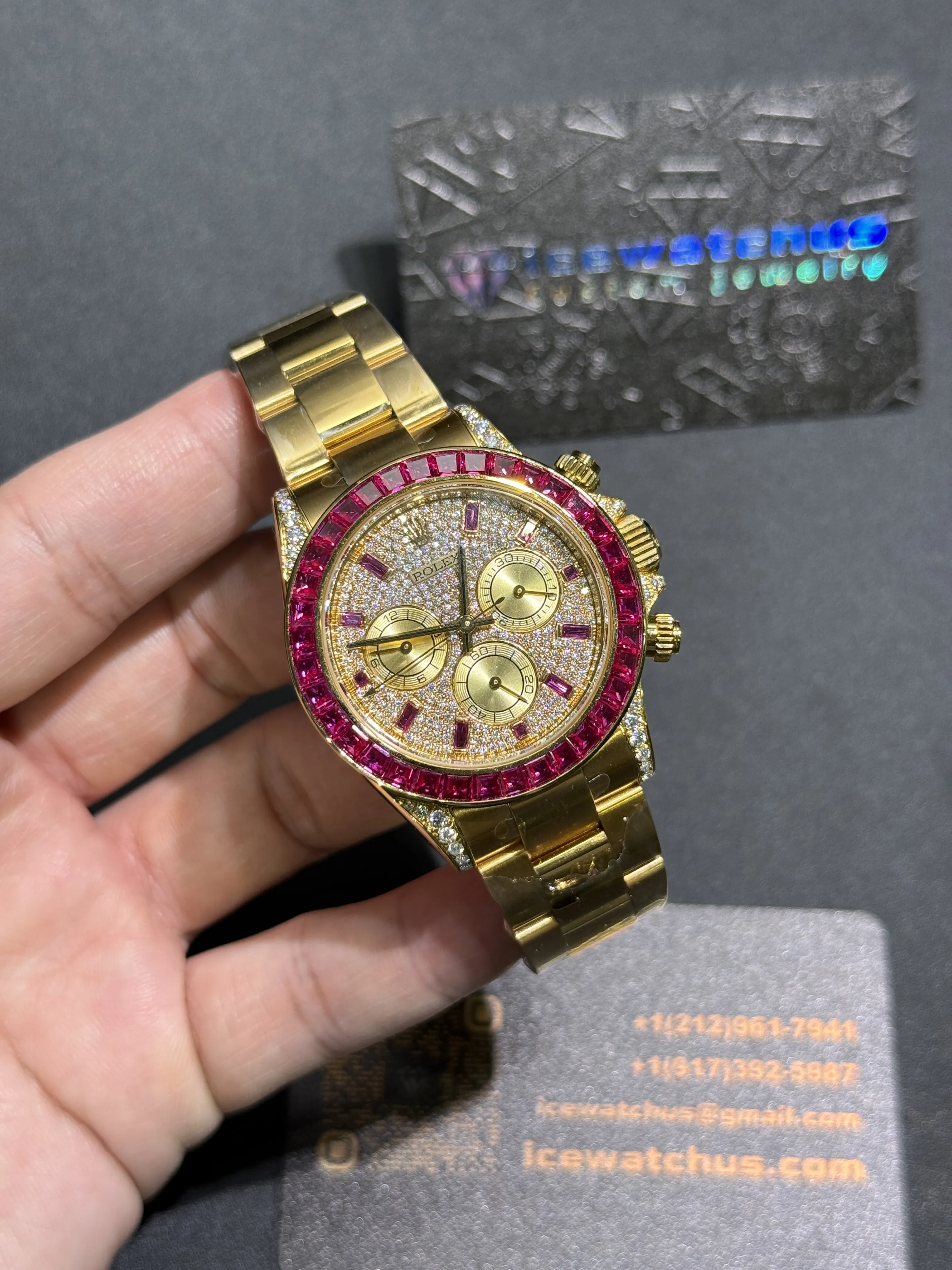 Rolex Daytona Gold-tone Watch 0296 D607519798 — view 2