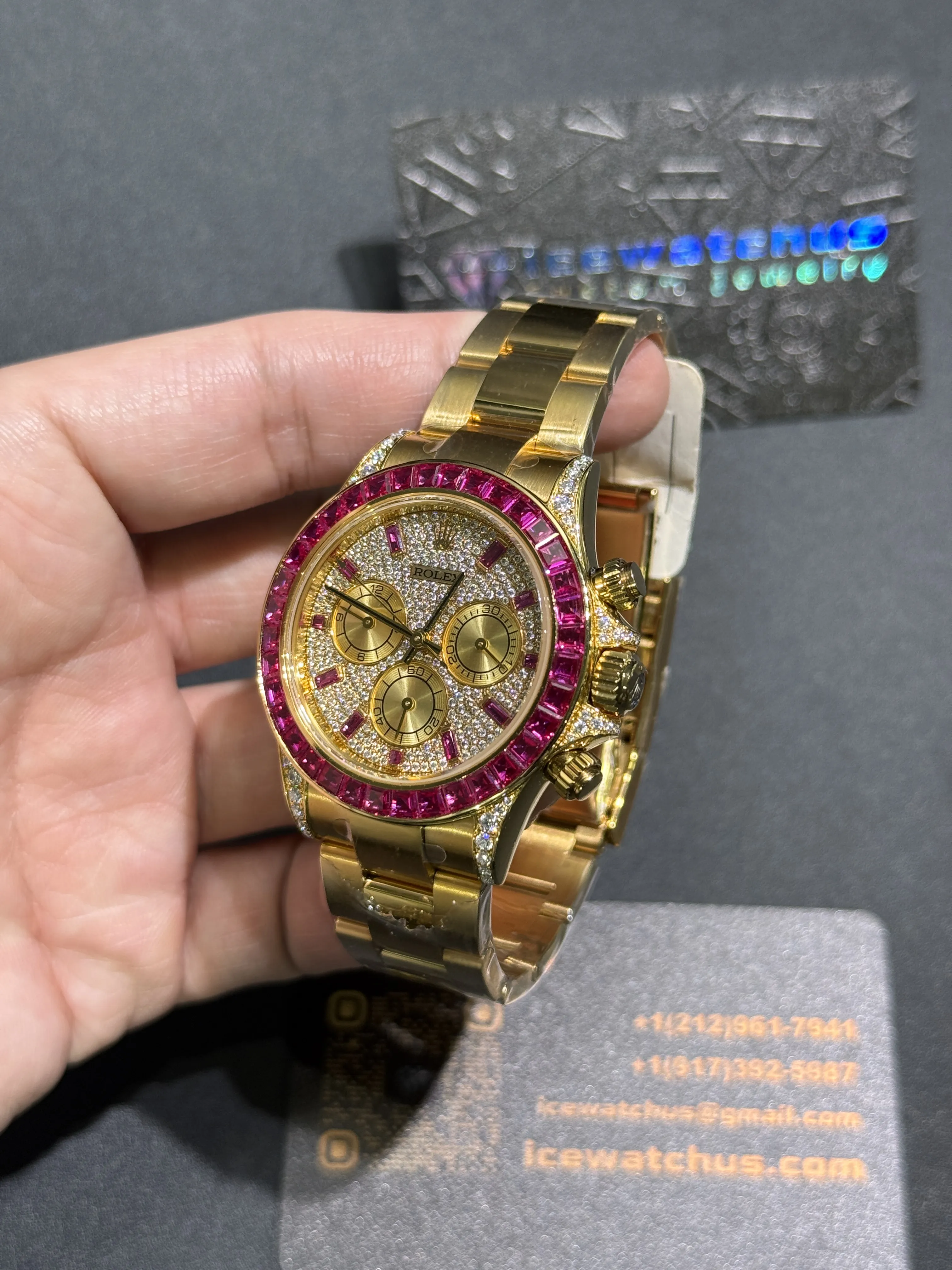 Rolex Daytona Gold-tone Watch 0296 D607519798 — view 4