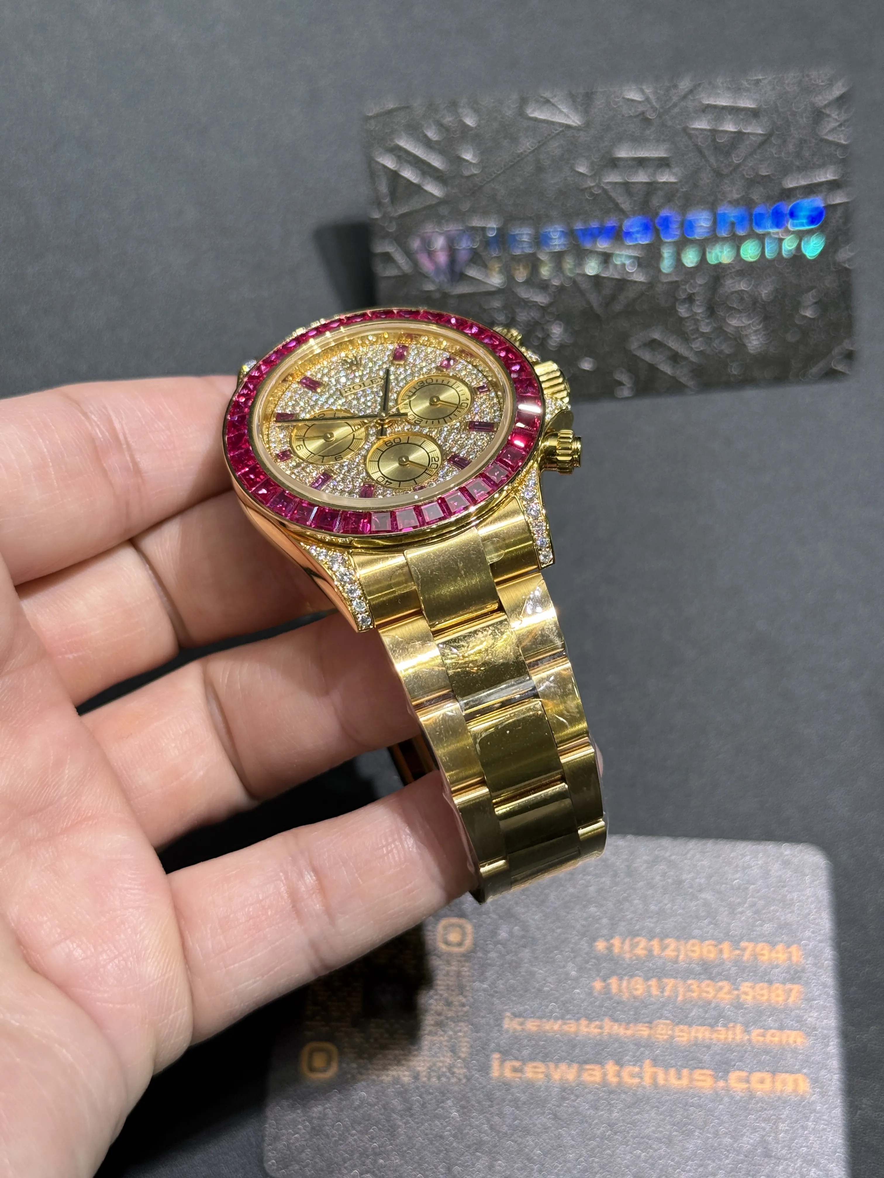 Rolex Daytona Gold-tone Watch 0296 D607519798 — view 8