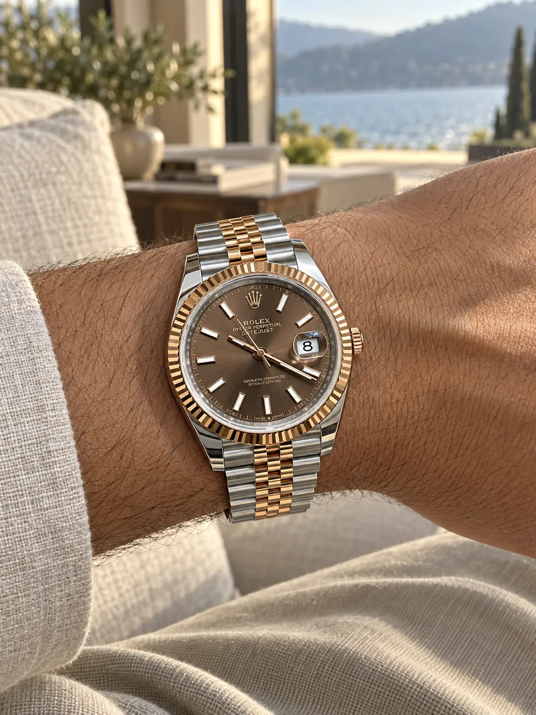 Rolex Datejust Silver-tone Watch 0303 D391519800