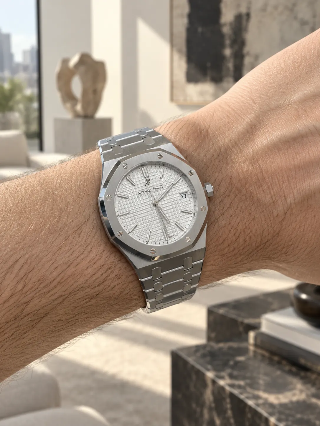 Audemars Piguet Royal Oak Silver-tone Watch 0305 D391519801