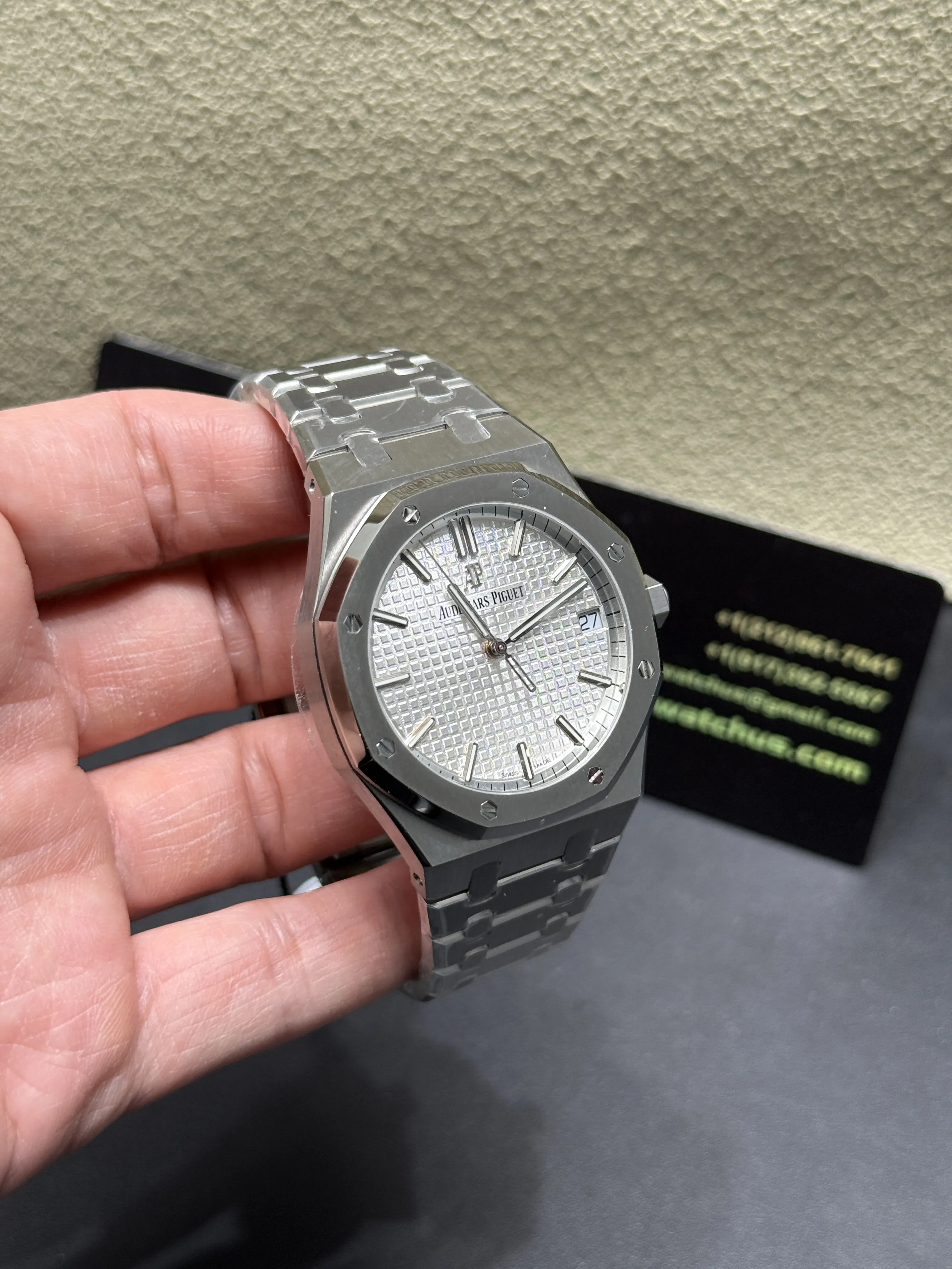 Audemars Piguet Royal Oak Silver-tone Watch 0314 D391519802 — view 3