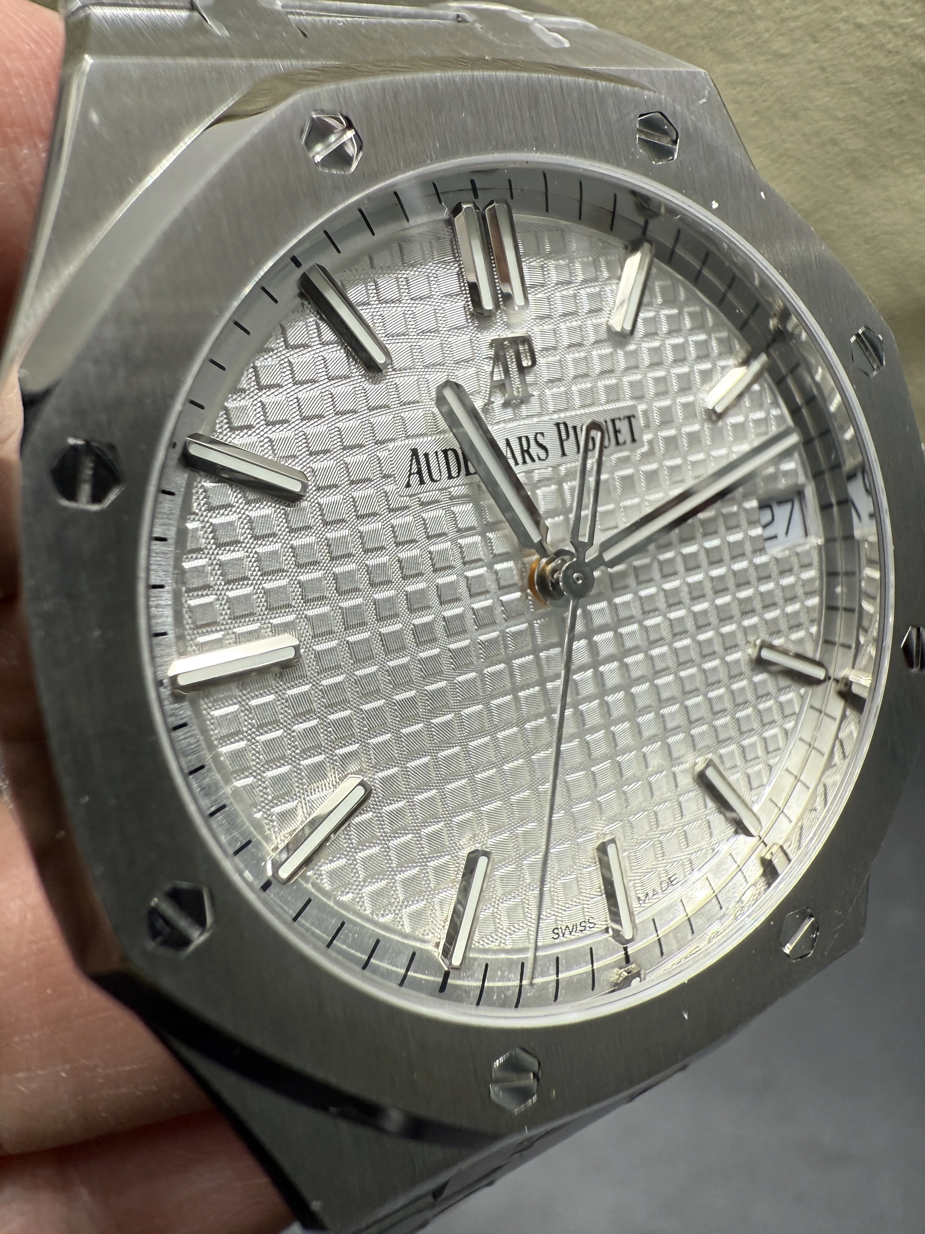 Audemars Piguet Royal Oak Silver-tone Watch 0314 D391519802 — view 9