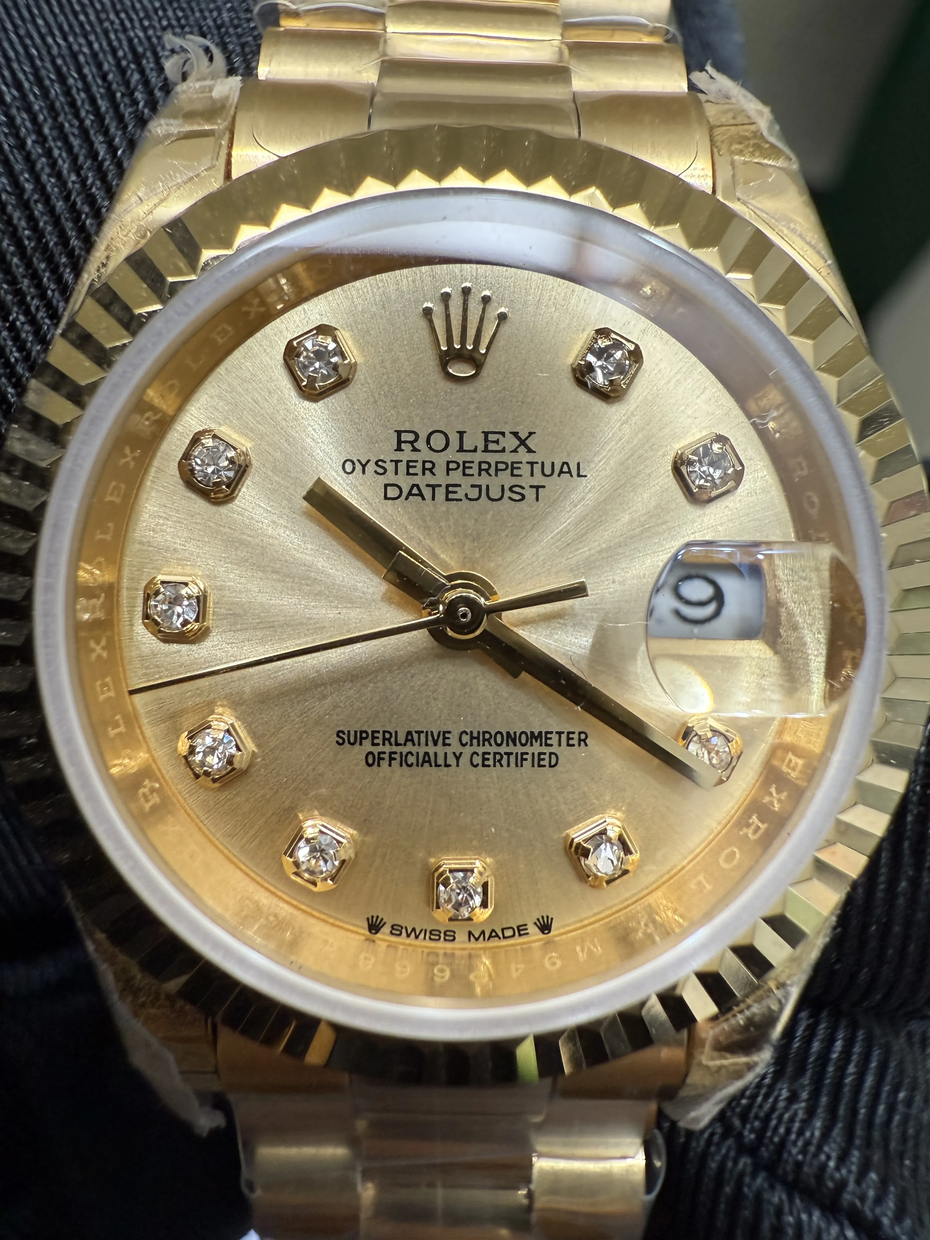 Rolex Datejust Gold-tone Watch 0344 D371319805 — view 8