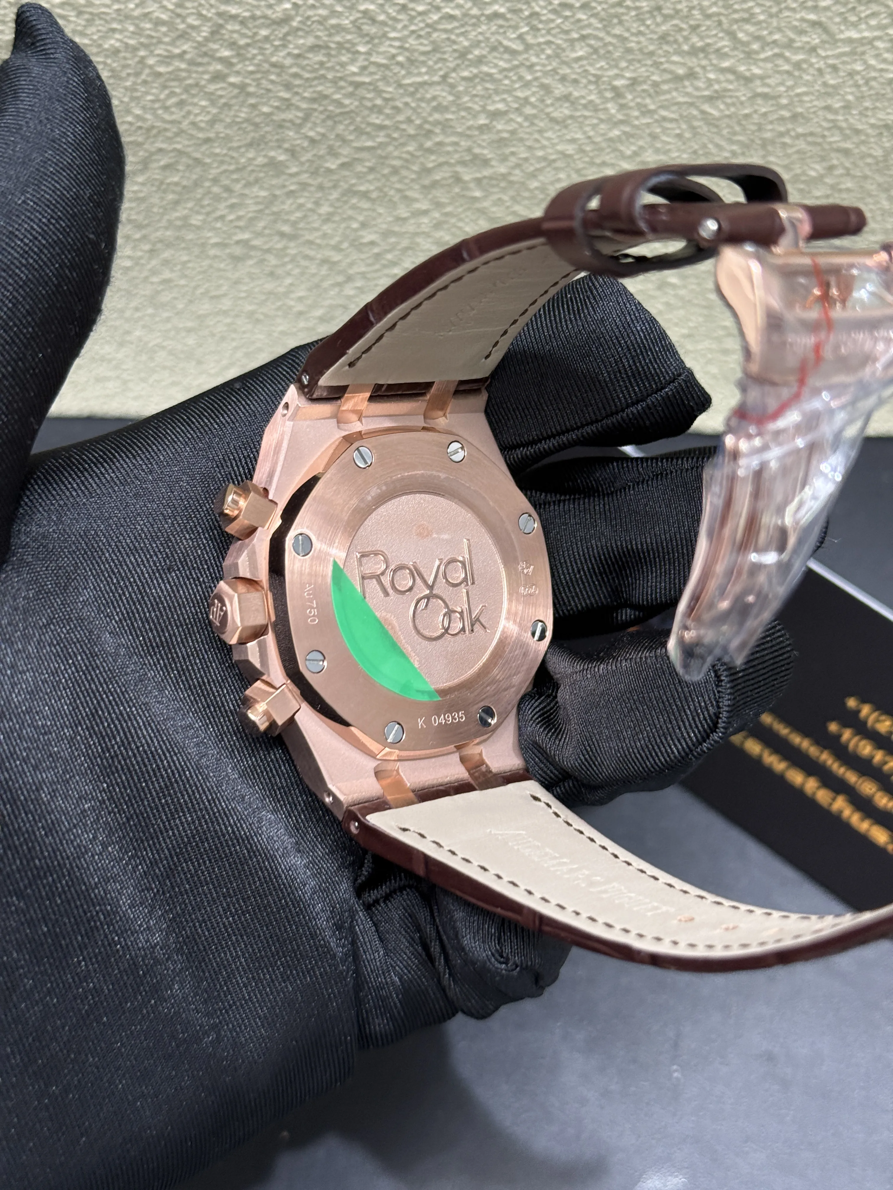 Audemars Piguet Royal Oak Chronograph Rose Gold-tone Watch 0347 D425319806 — view 7