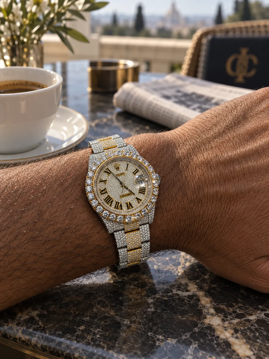 Rolex Datejust Gold-tone Watch 0395 D1215019812