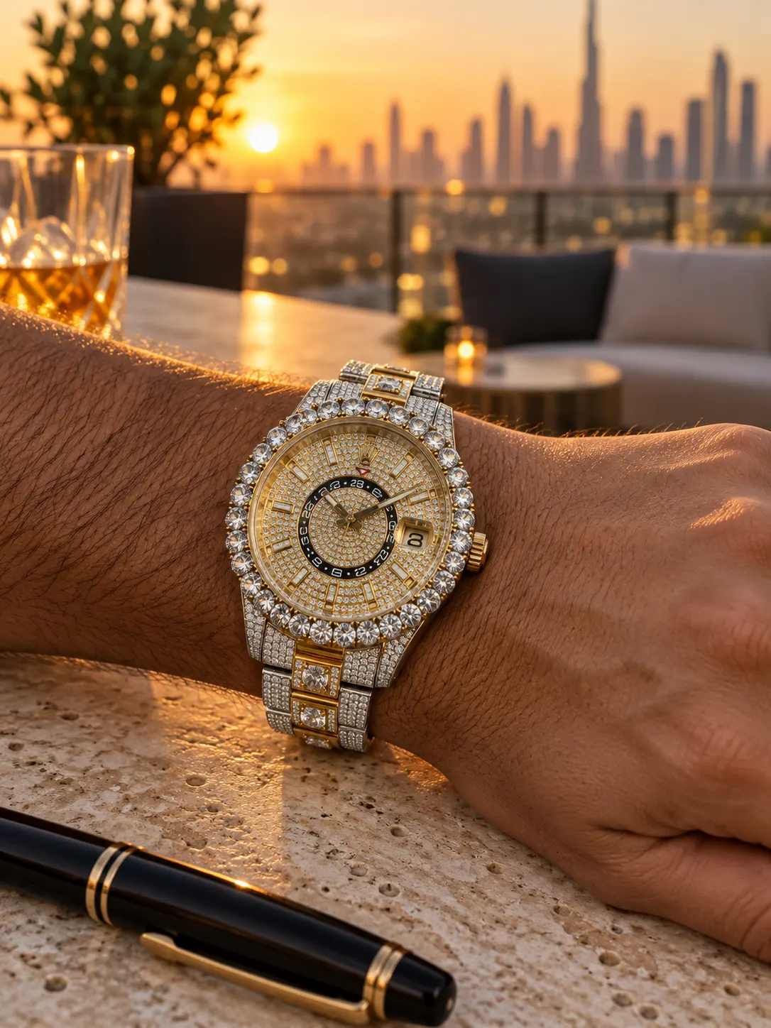 Rolex Sky-Dweller Gold-tone Watch 0397 D1215019814