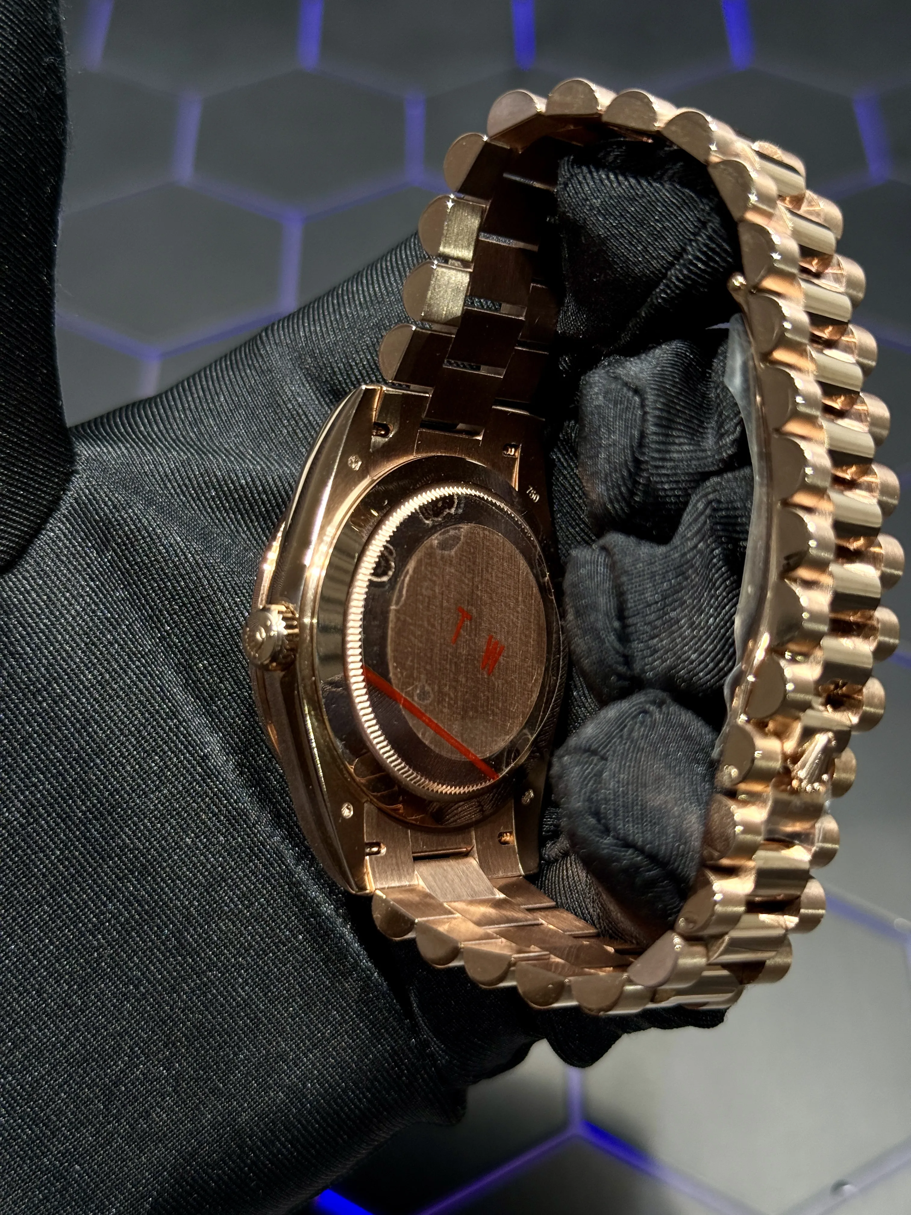 Rolex Day-Date Rose Gold-tone Watch 0398 D675019815 — view 6