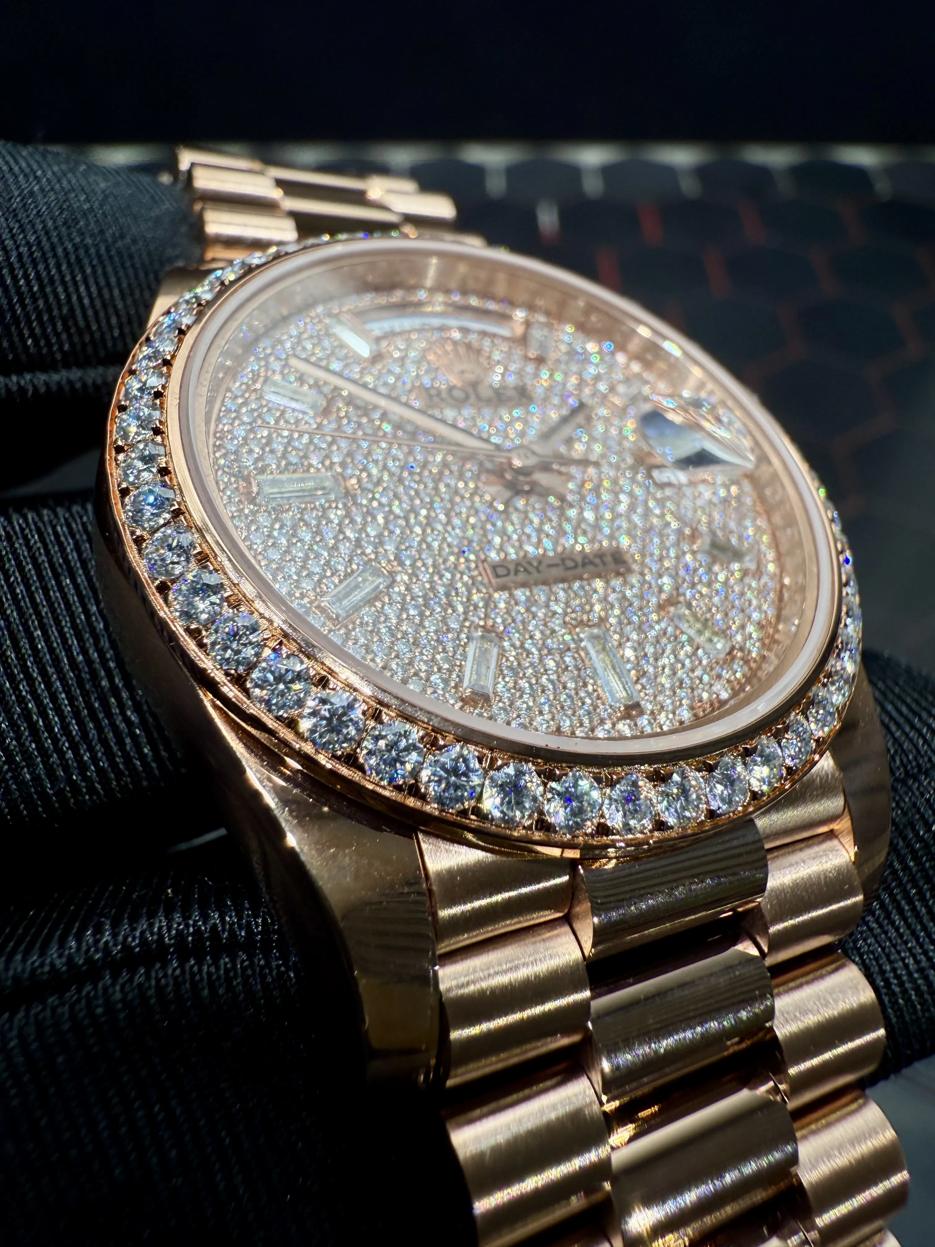Rolex Day-Date Rose Gold-tone Watch 0398 D675019815 — view 9
