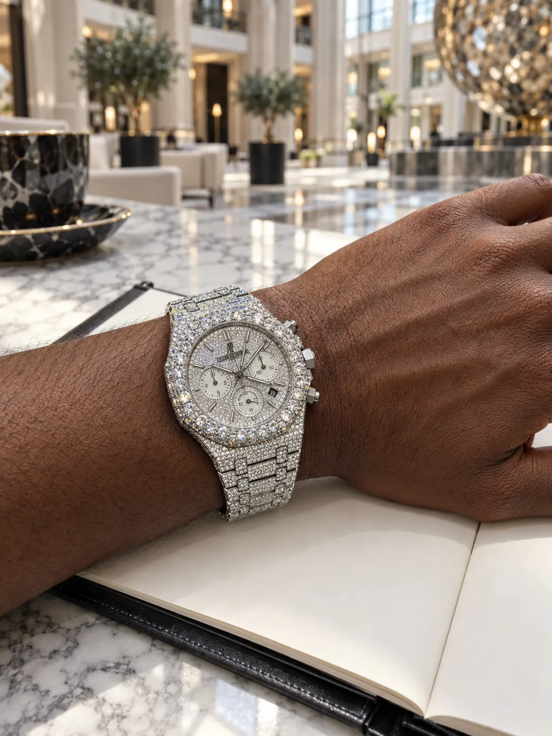 Audemars Piguet Royal Oak Chronograph Silver-tone Watch 0410 D1215019823