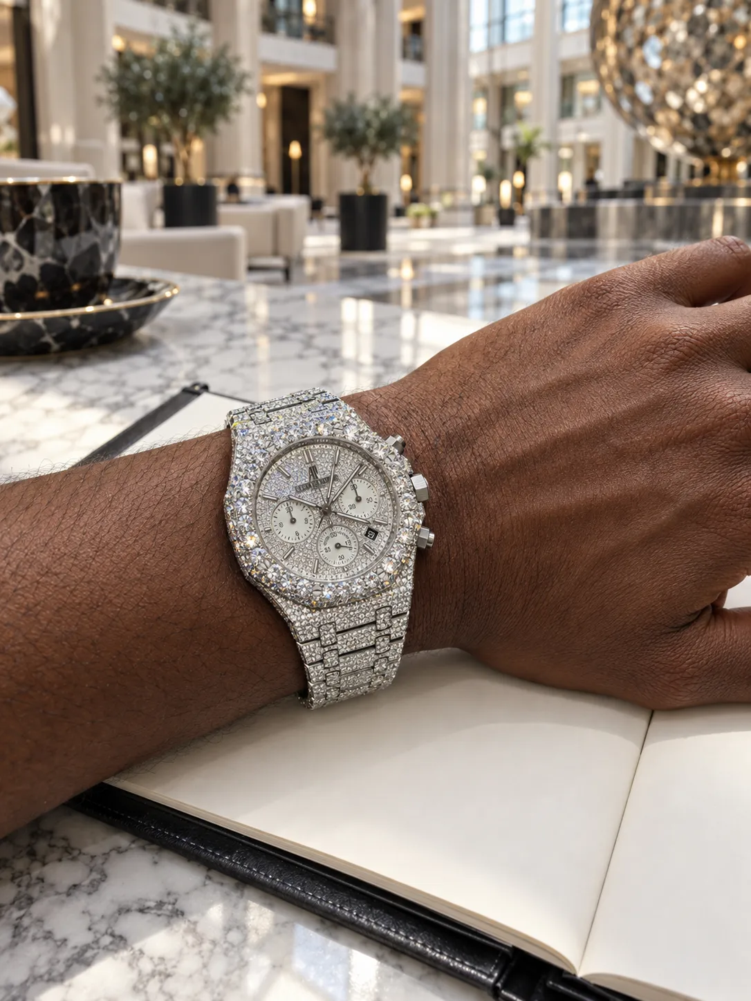 Audemars Piguet Royal Oak Chronograph Silver-tone Watch 0410 D1215019823