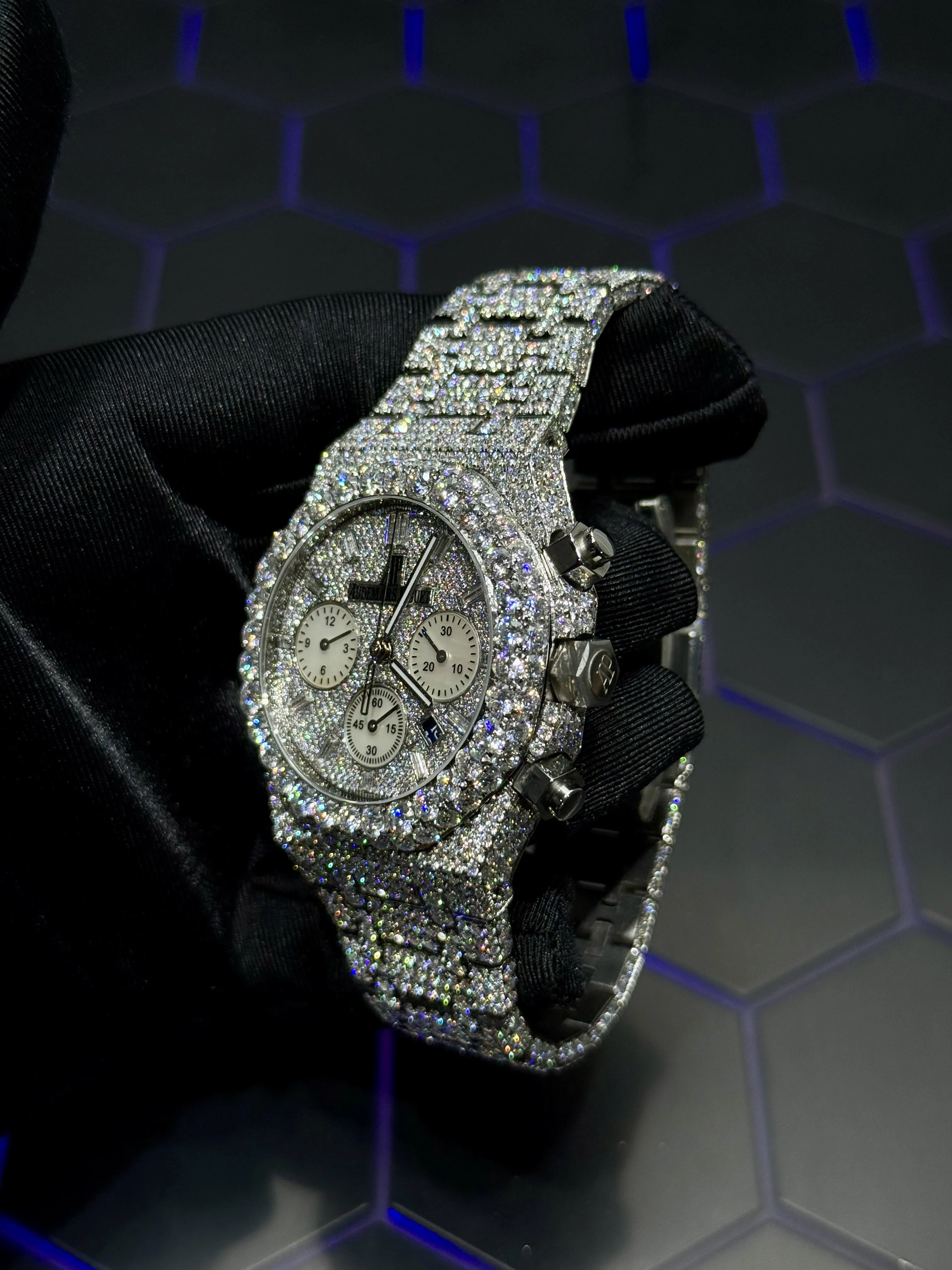 Audemars Piguet Royal Oak Chronograph Silver-tone Watch 0410 D1215019823 — view 4