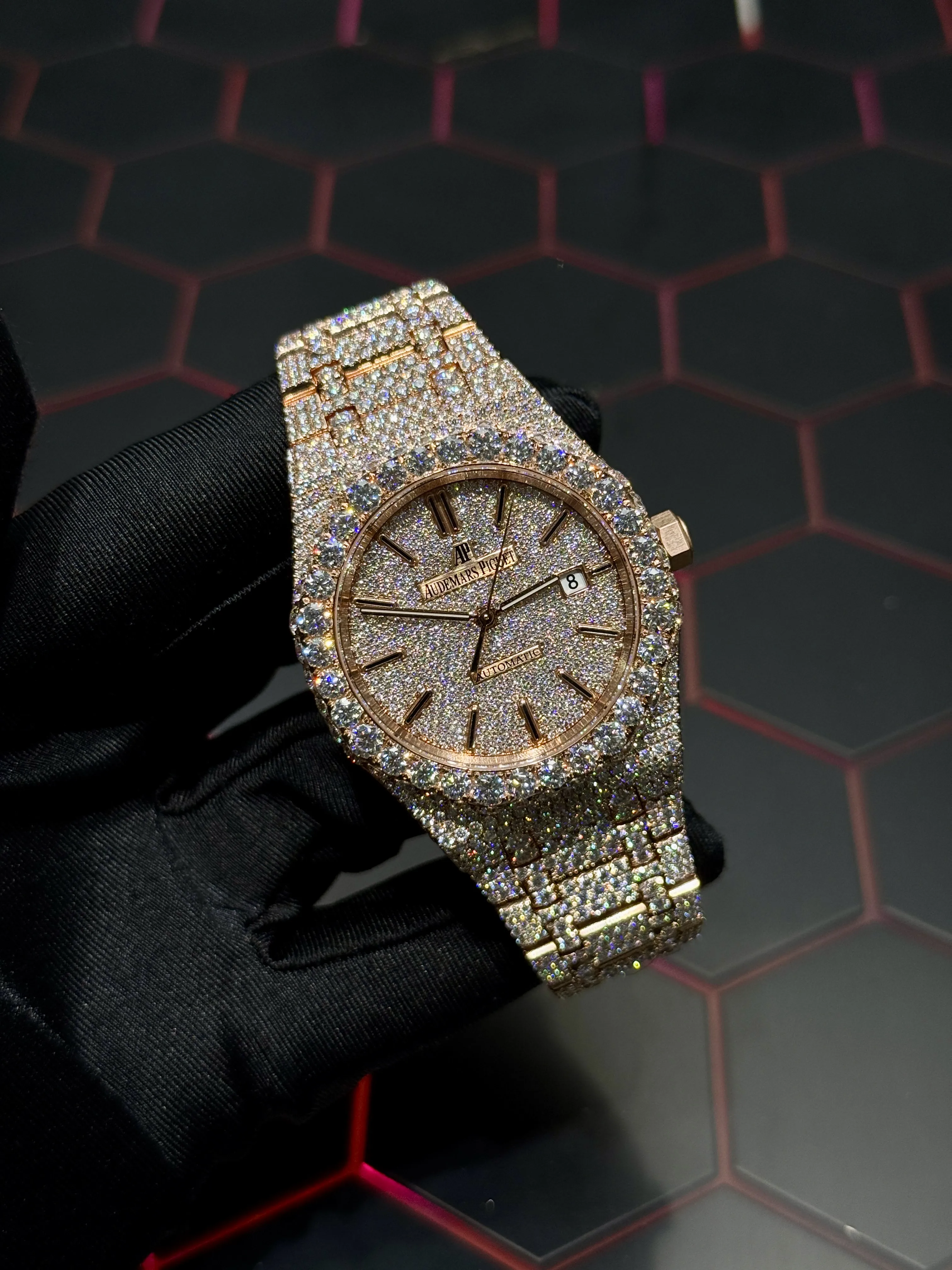 Audemars Piguet Royal Oak Rose Gold-tone Watch 0413 D1215019826 — view 2