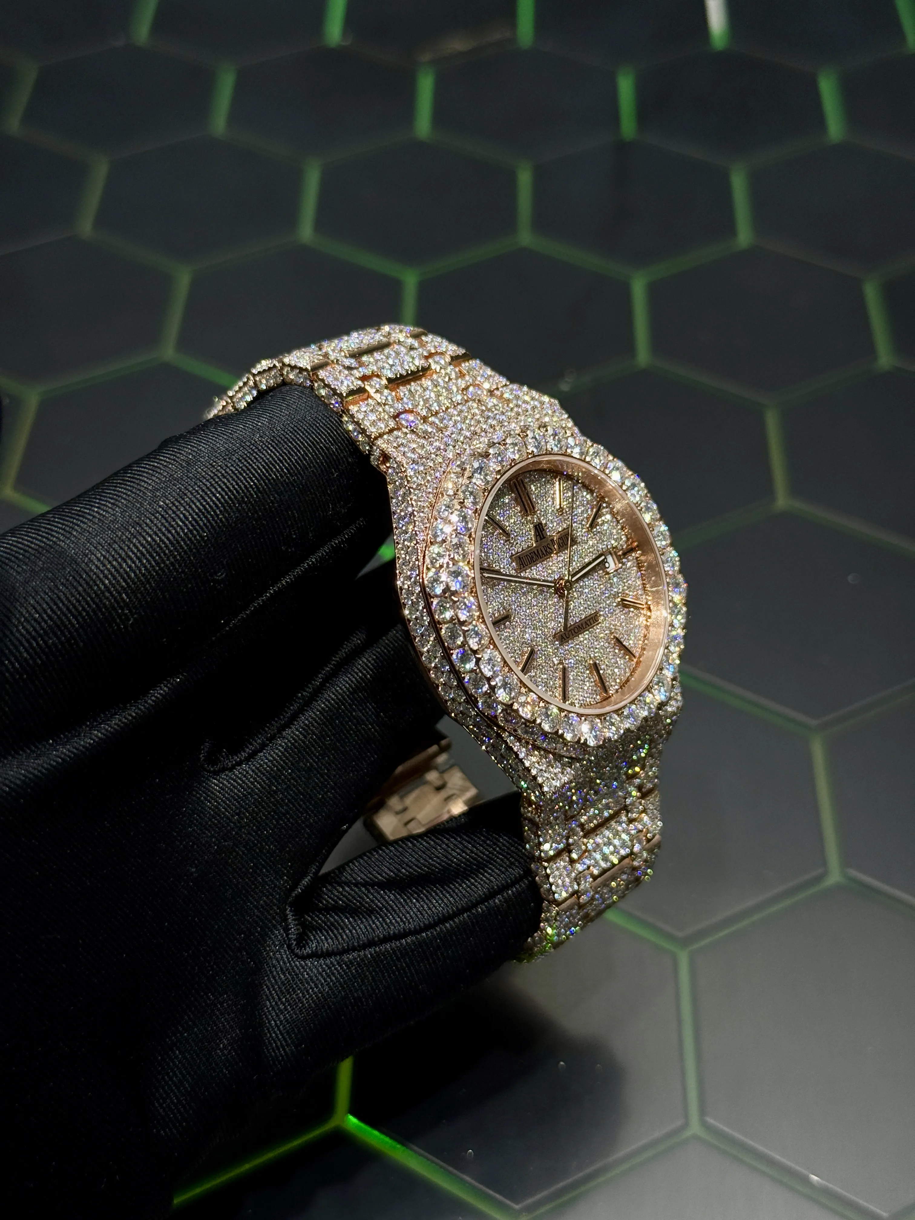 Audemars Piguet Royal Oak Rose Gold-tone Watch 0413 D1215019826 — view 3