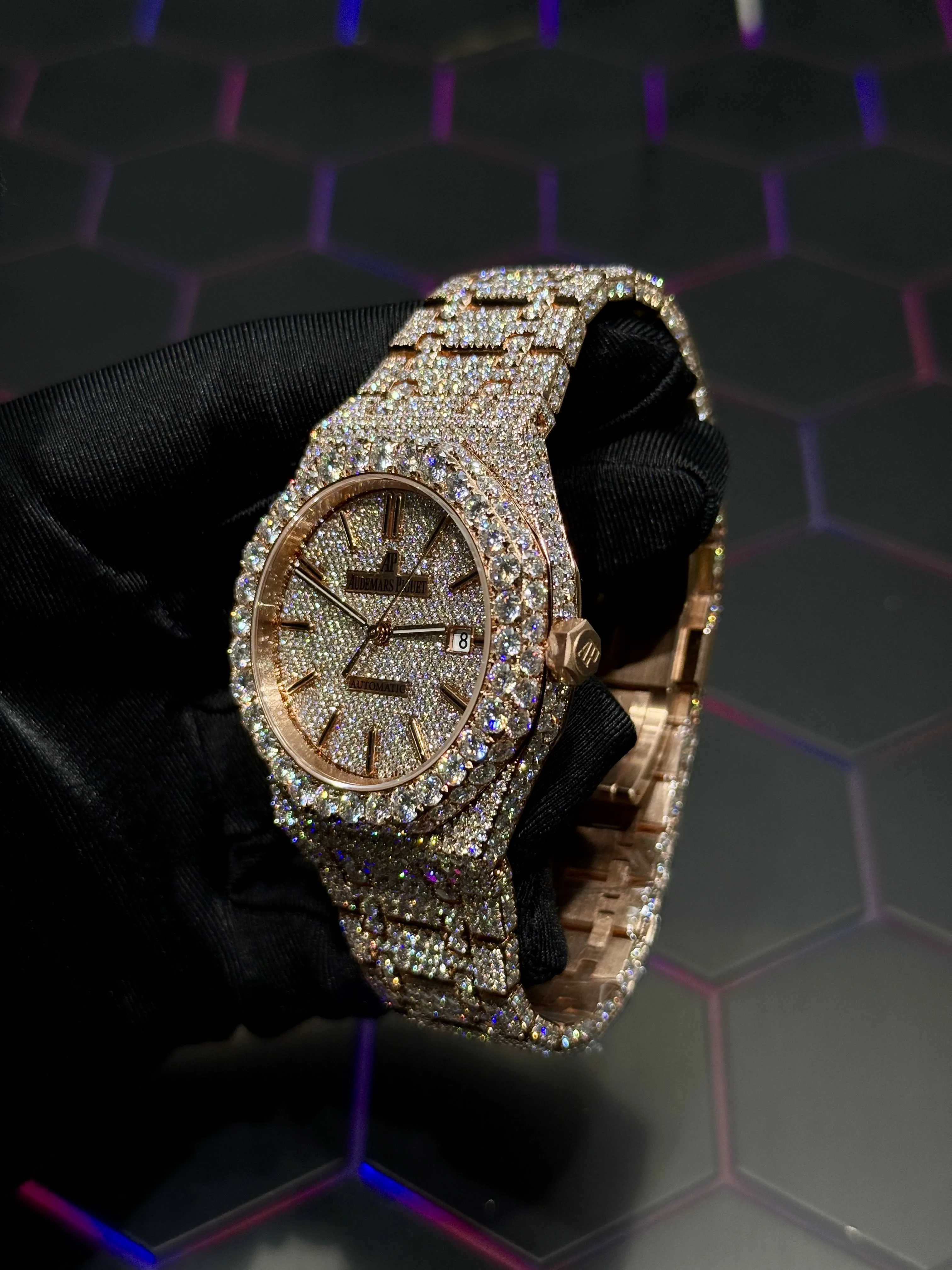 Audemars Piguet Royal Oak Rose Gold-tone Watch 0413 D1215019826 — view 4