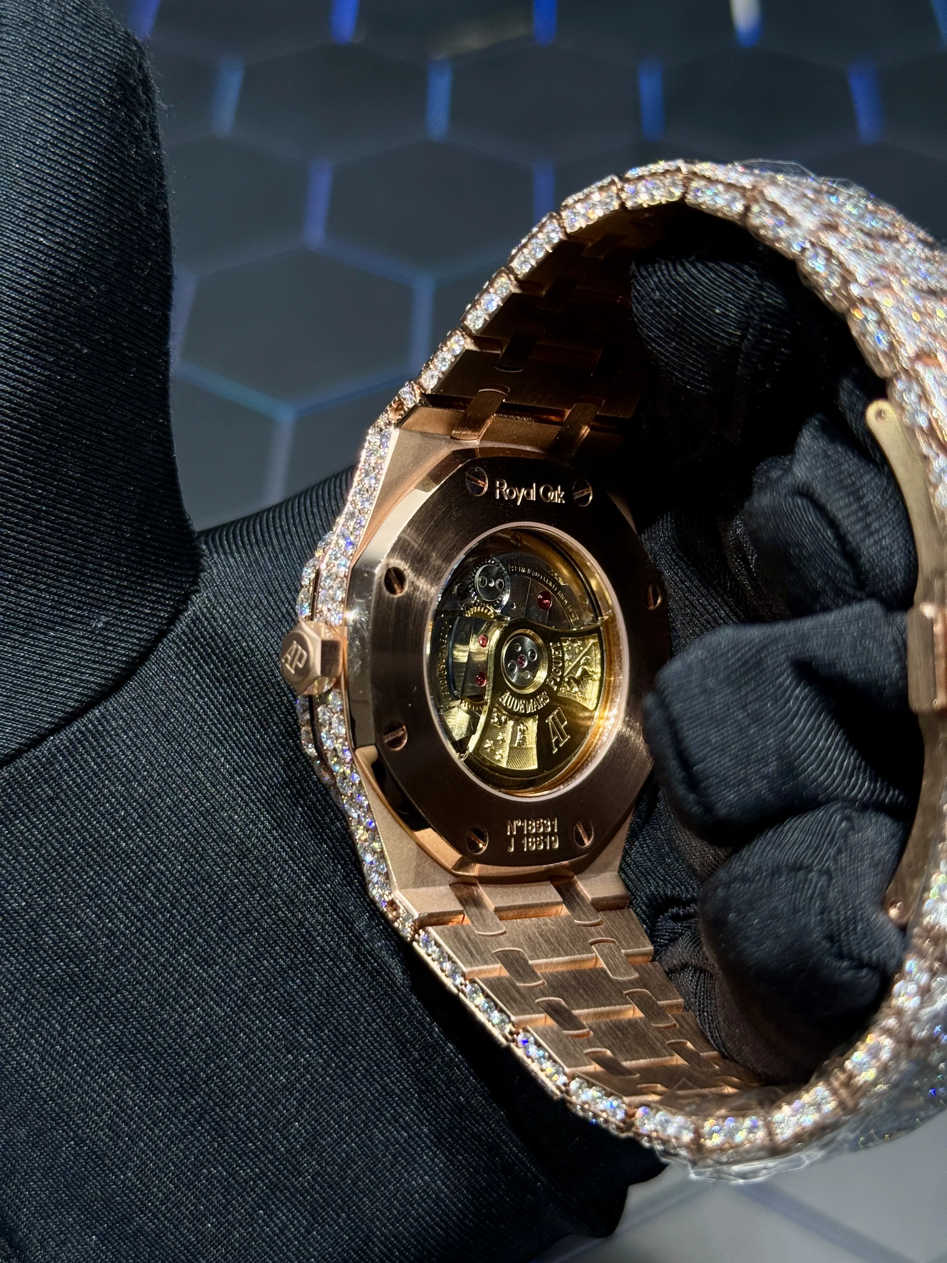 Audemars Piguet Royal Oak Rose Gold-tone Watch 0413 D1215019826 — view 6