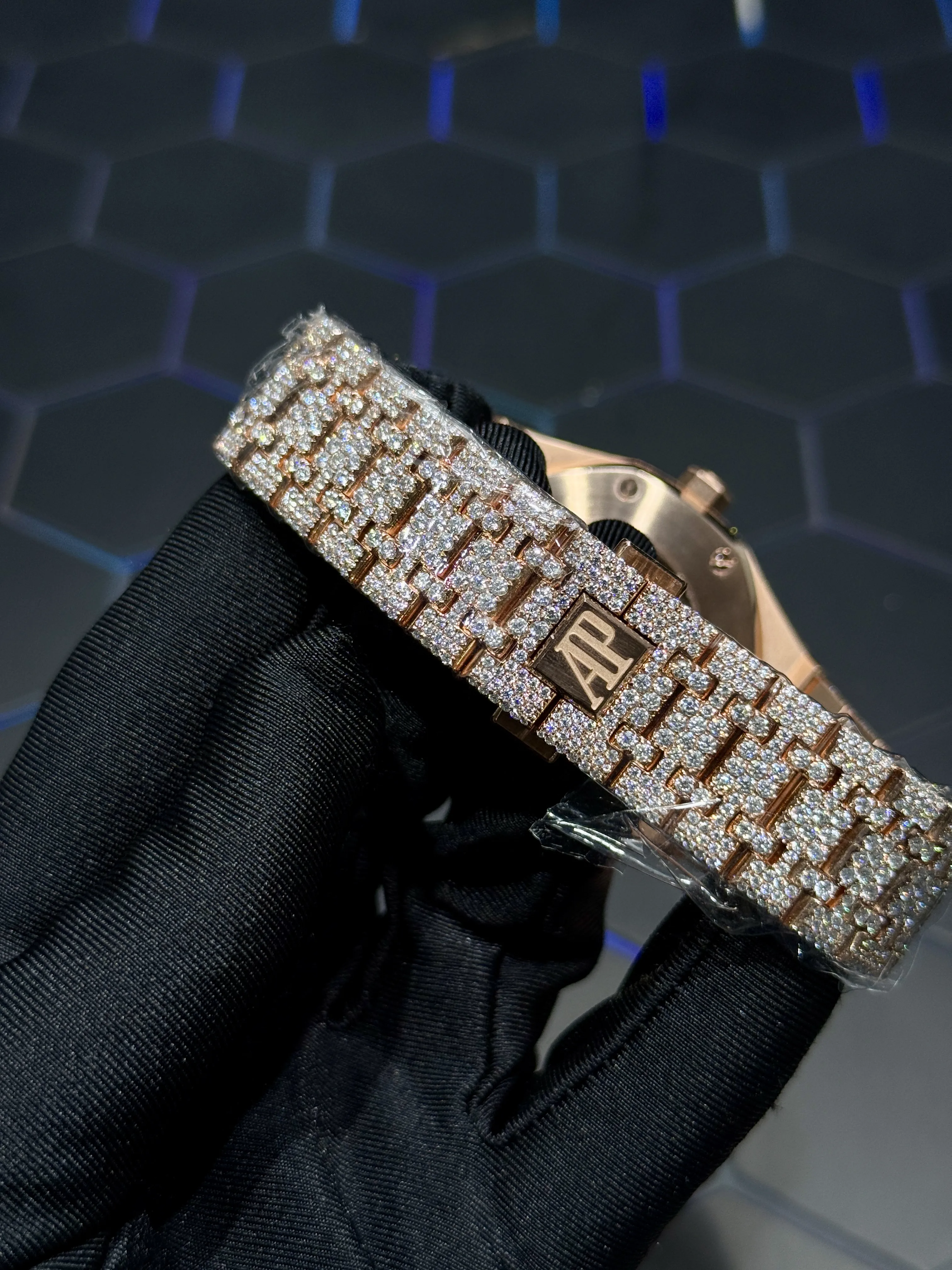 Audemars Piguet Royal Oak Rose Gold-tone Watch 0413 D1215019826 — view 7