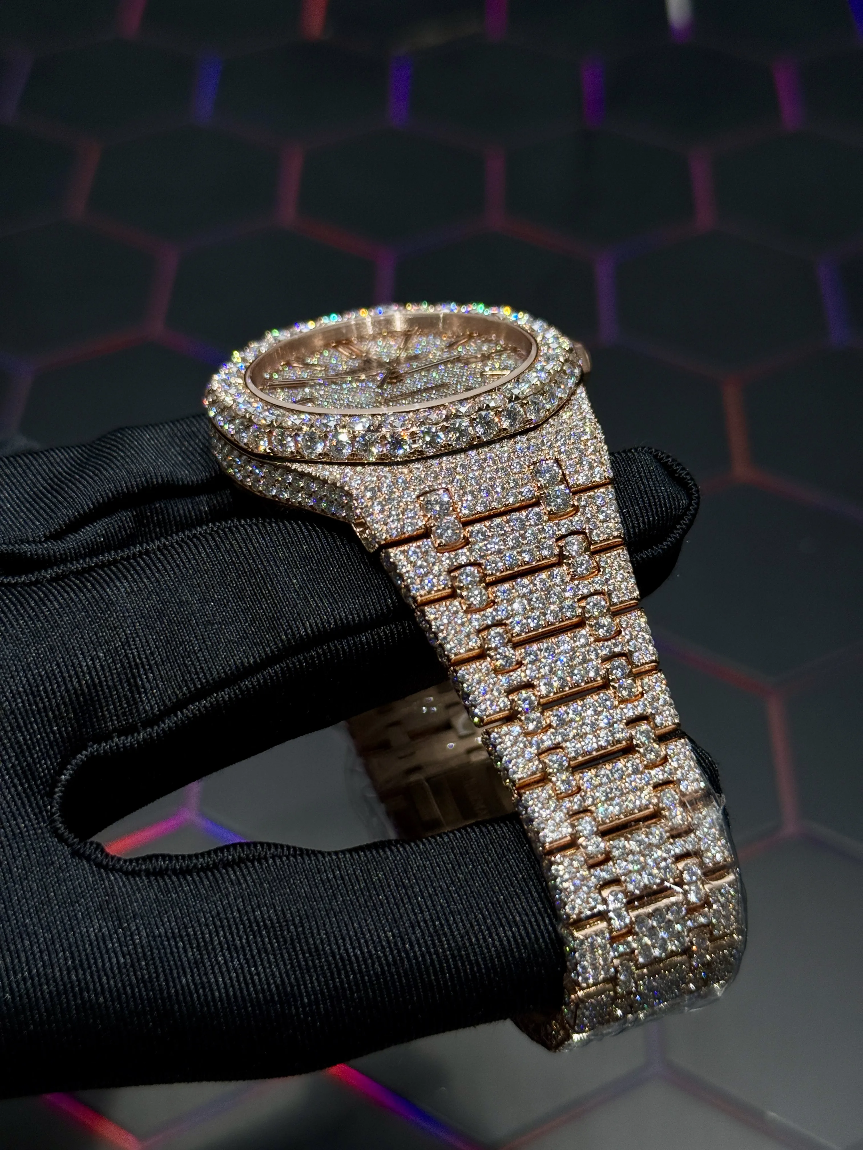 Audemars Piguet Royal Oak Rose Gold-tone Watch 0413 D1215019826 — view 8