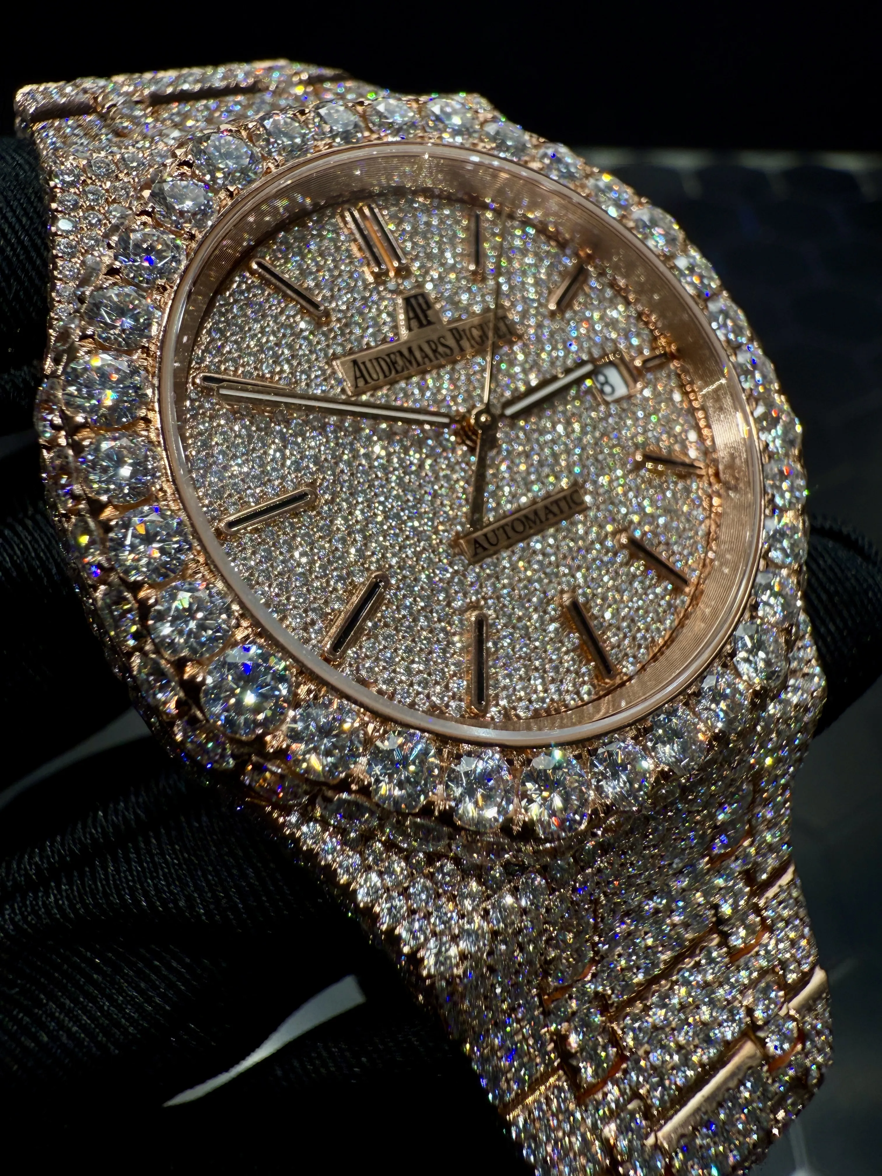 Audemars Piguet Royal Oak Rose Gold-tone Watch 0413 D1215019826 — view 9