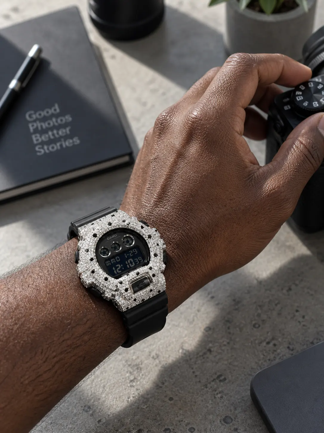Casio G-Shock Digital Clear Stones Watch 0417 D405019830