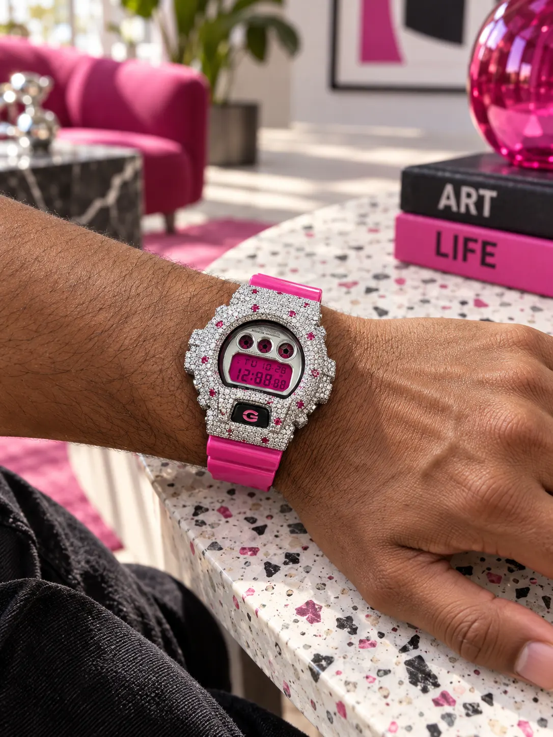 Casio G-Shock Digital Clear Stones Watch 0418 D405019831