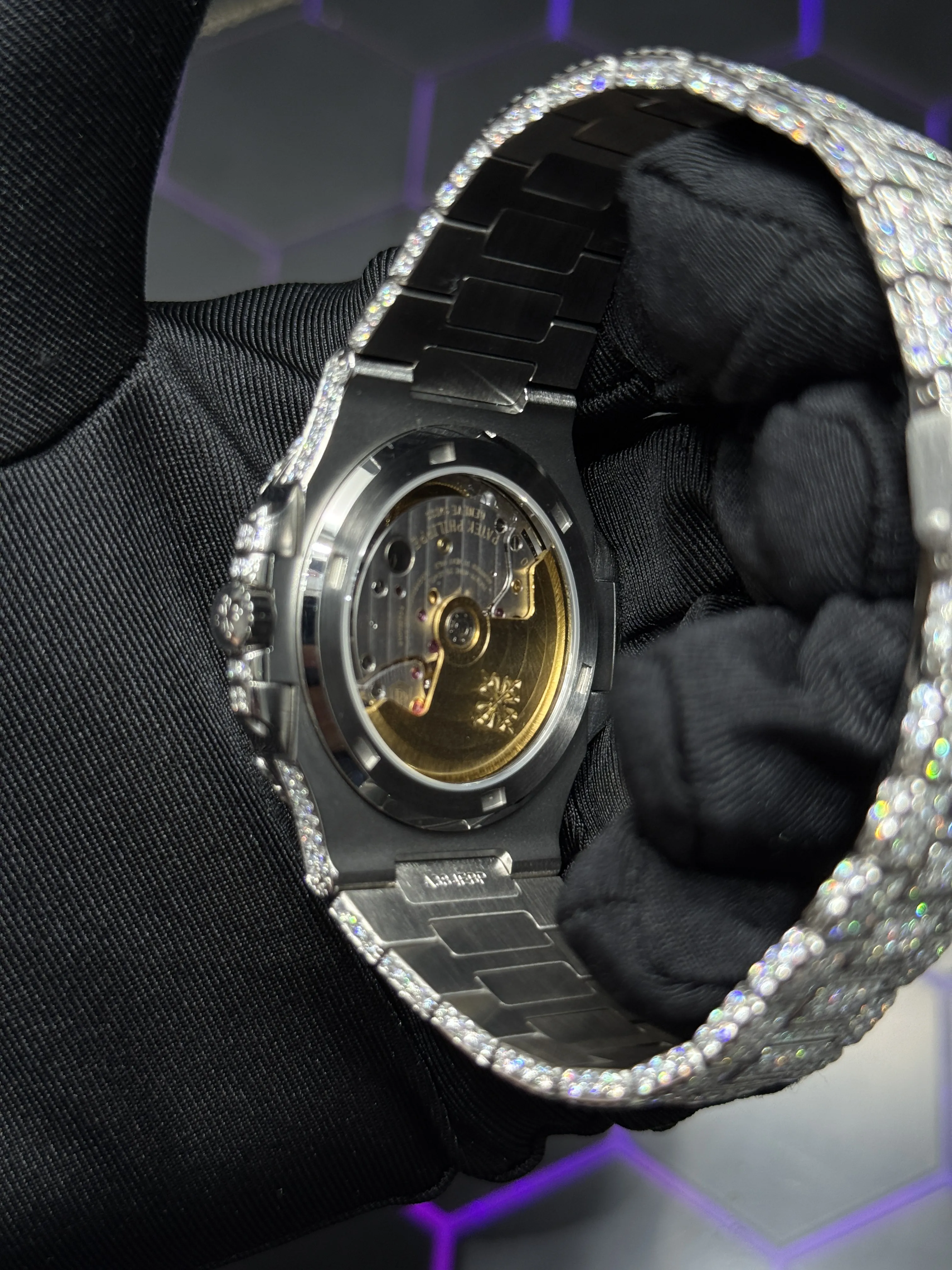 Patek Philippe Nautilus Silver-tone Watch 0443 D1215019844 — view 6
