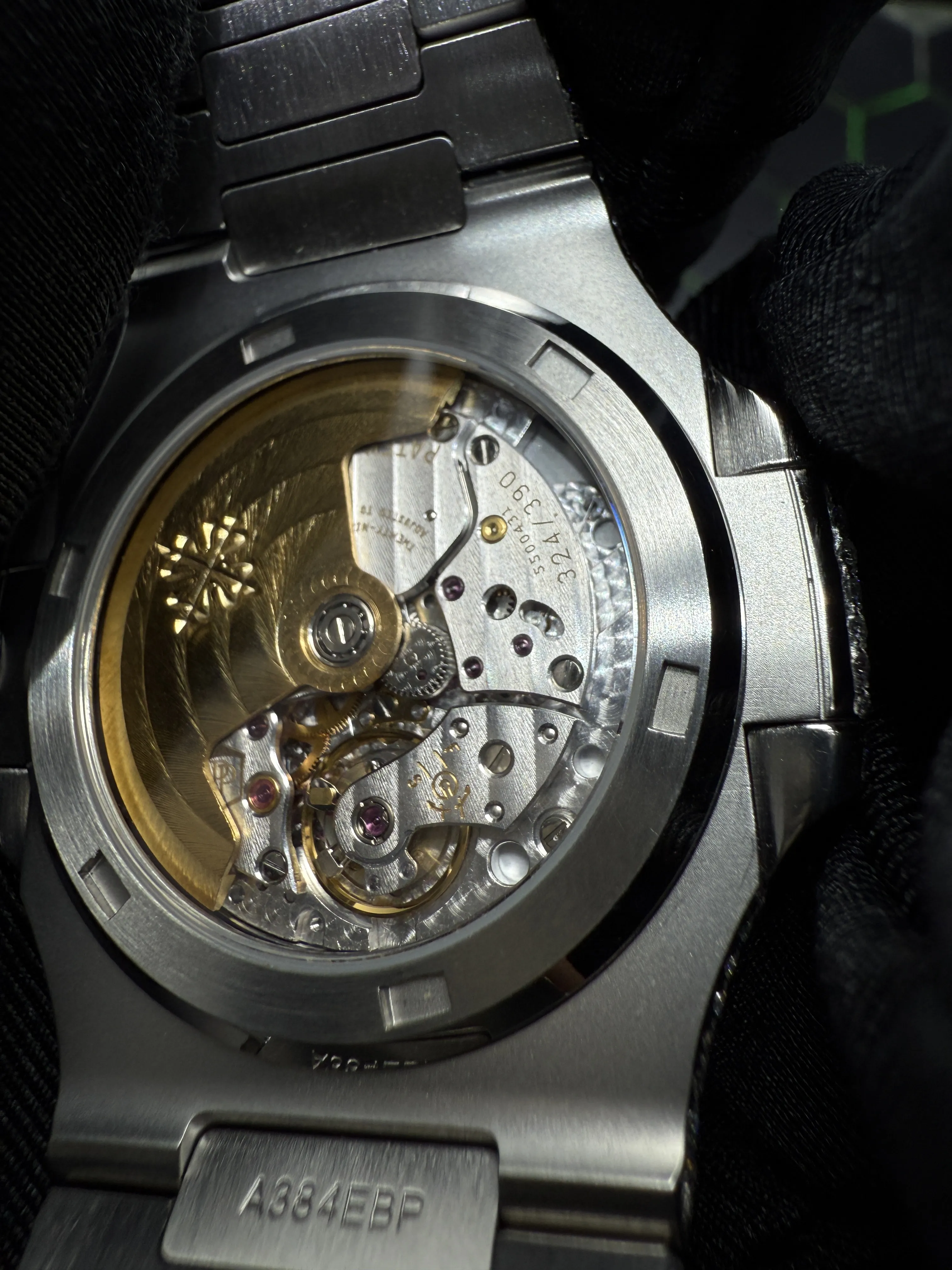 Patek Philippe Nautilus Silver-tone Watch 0443 D1215019844 — view 11