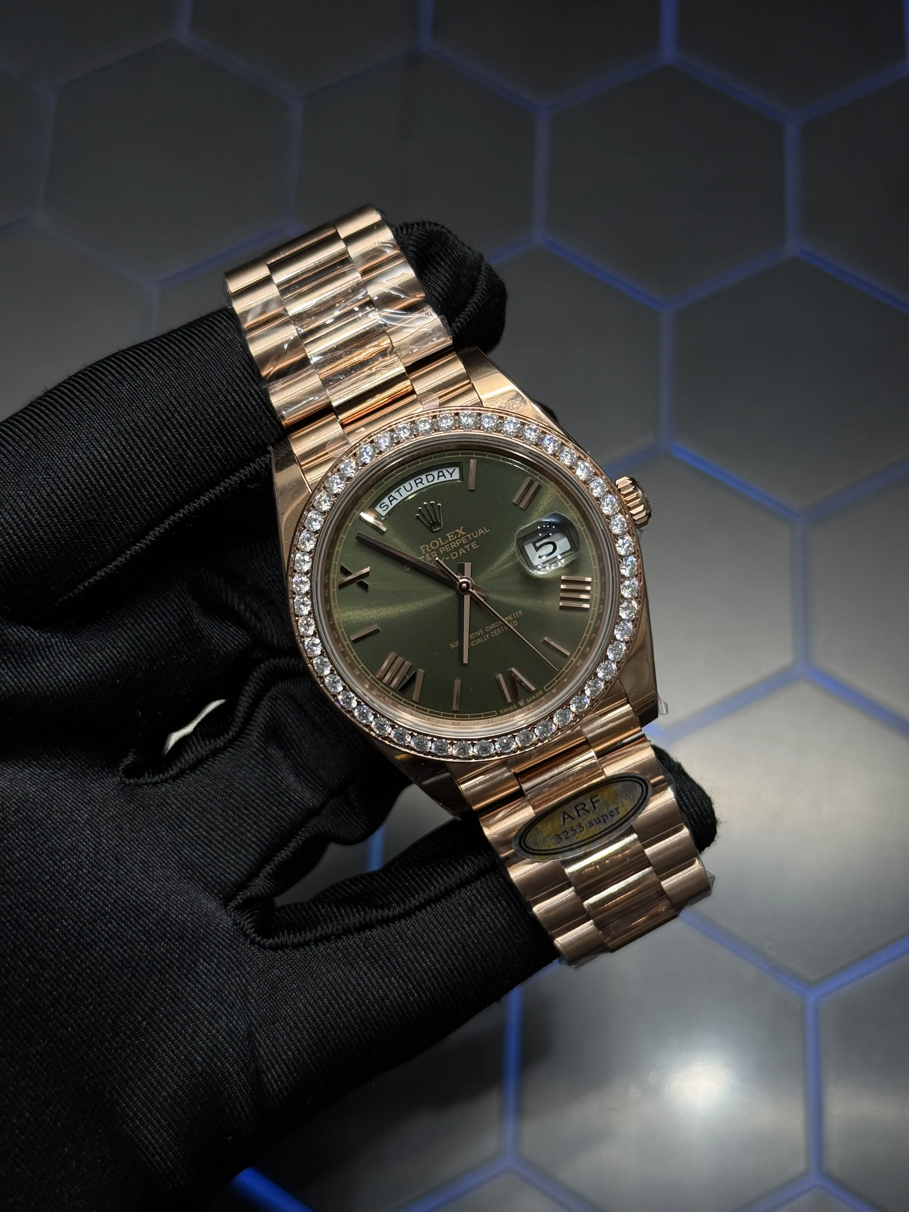 Rolex Day-Date Rose Gold-tone Watch 0444 D607519845 — view 2