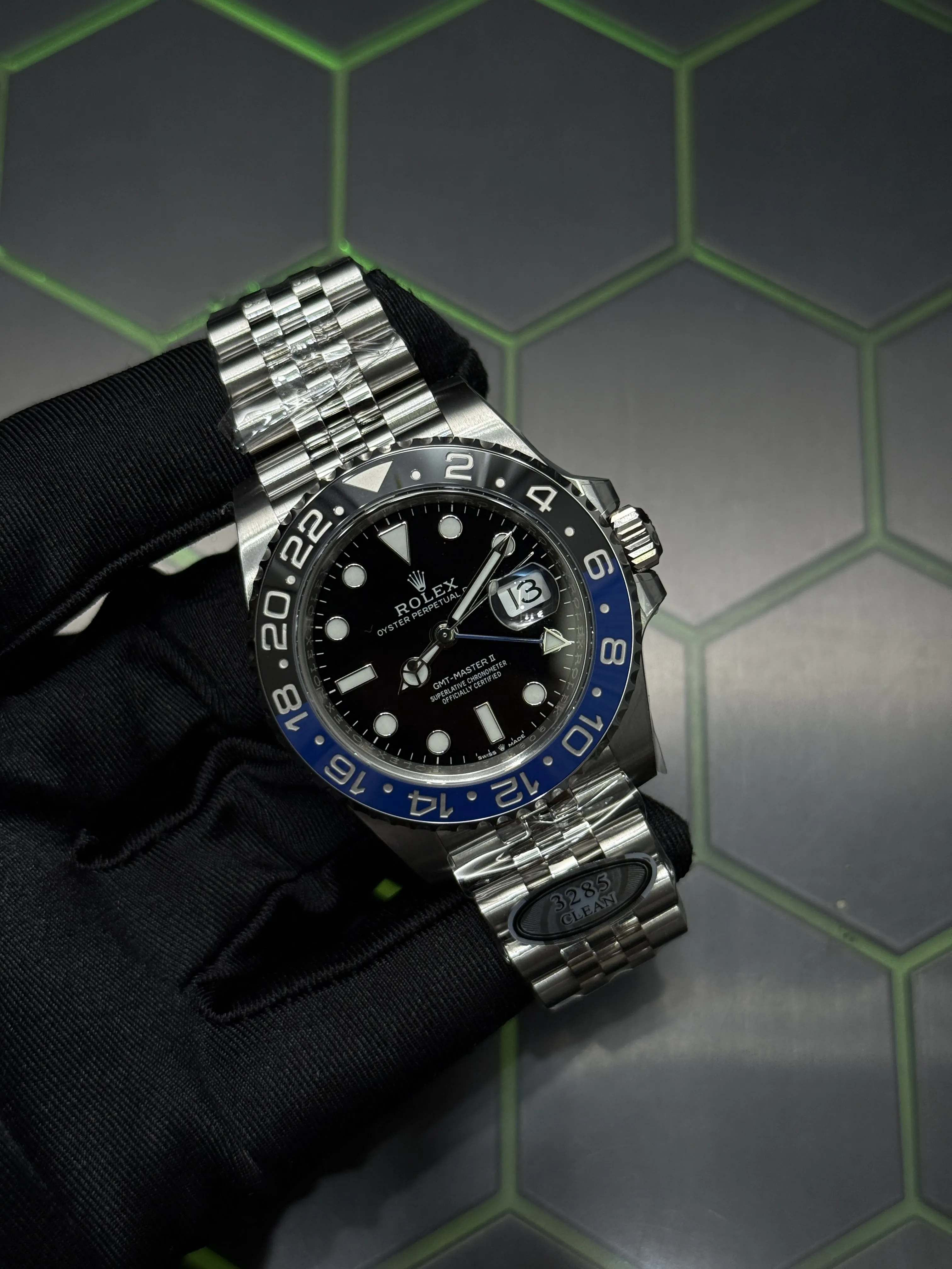 Rolex GMT-Master II Silver-tone Watch 0447 D459019846 — view 2