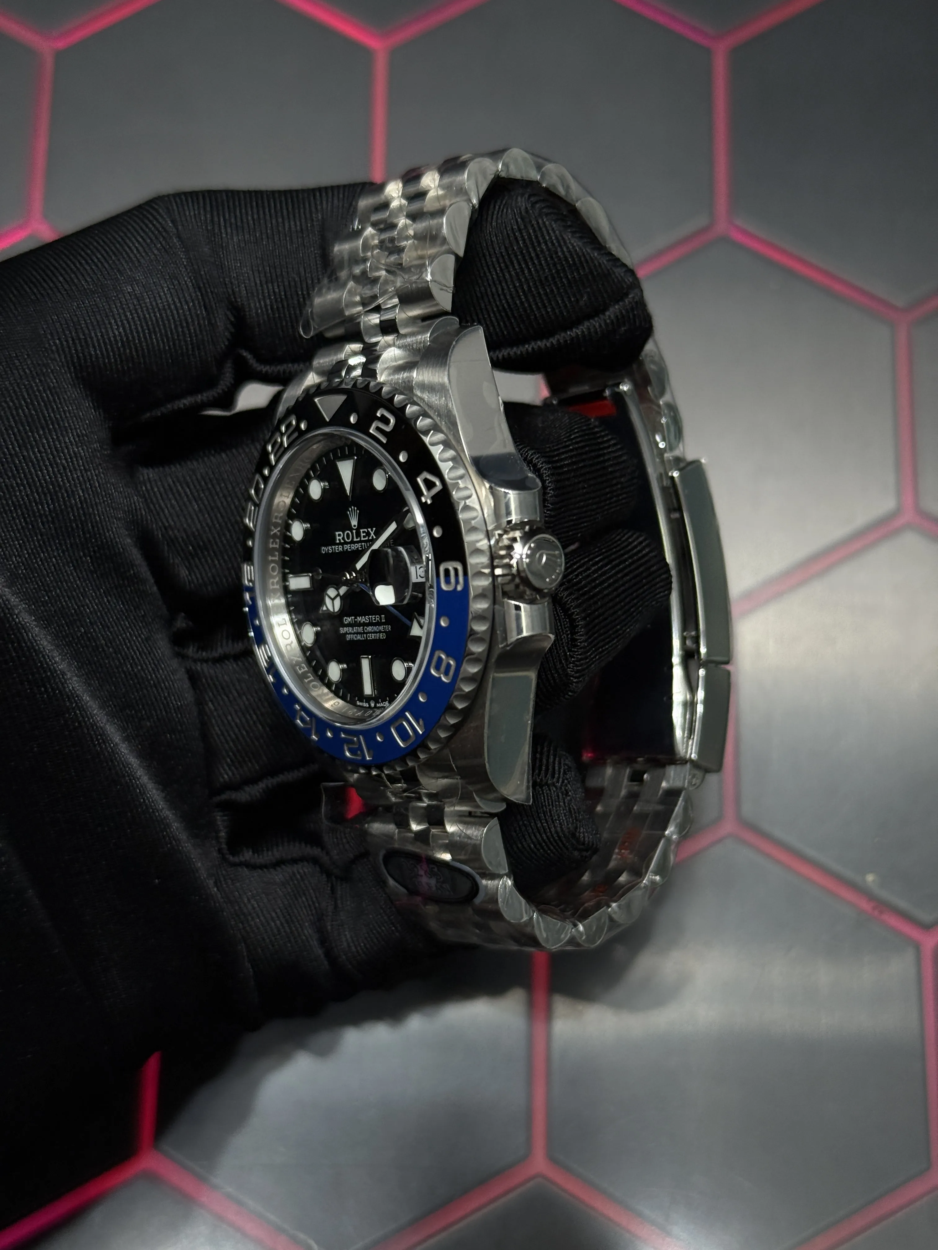 Rolex GMT-Master II Silver-tone Watch 0447 D459019846 — view 4